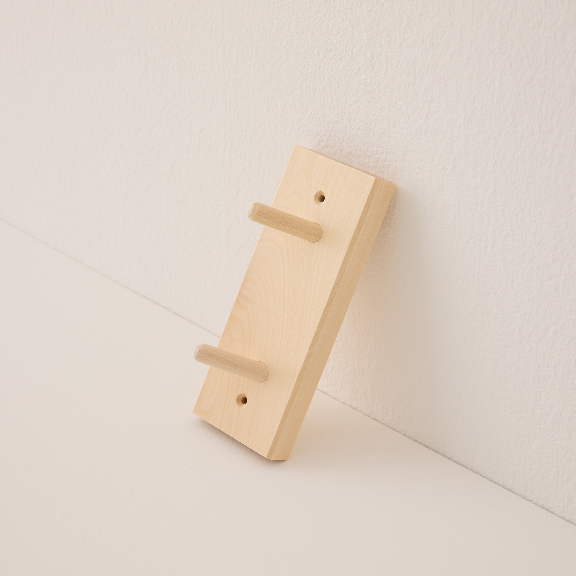 Goodee-Iris Hantverk-Birch Peg Rail - Size - 2 Hooks