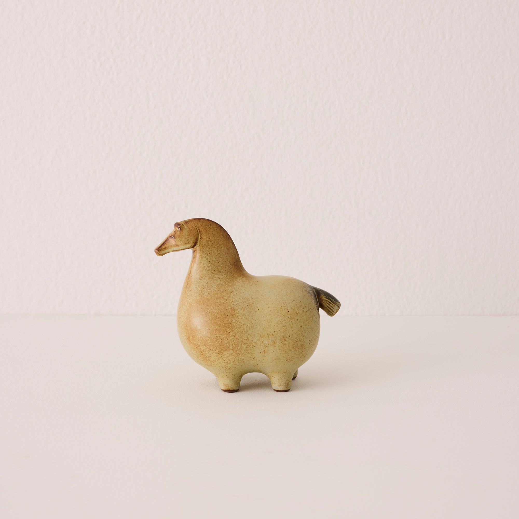 Goodee-Kashiwa Craft-Horse Ornament - Color - Natural