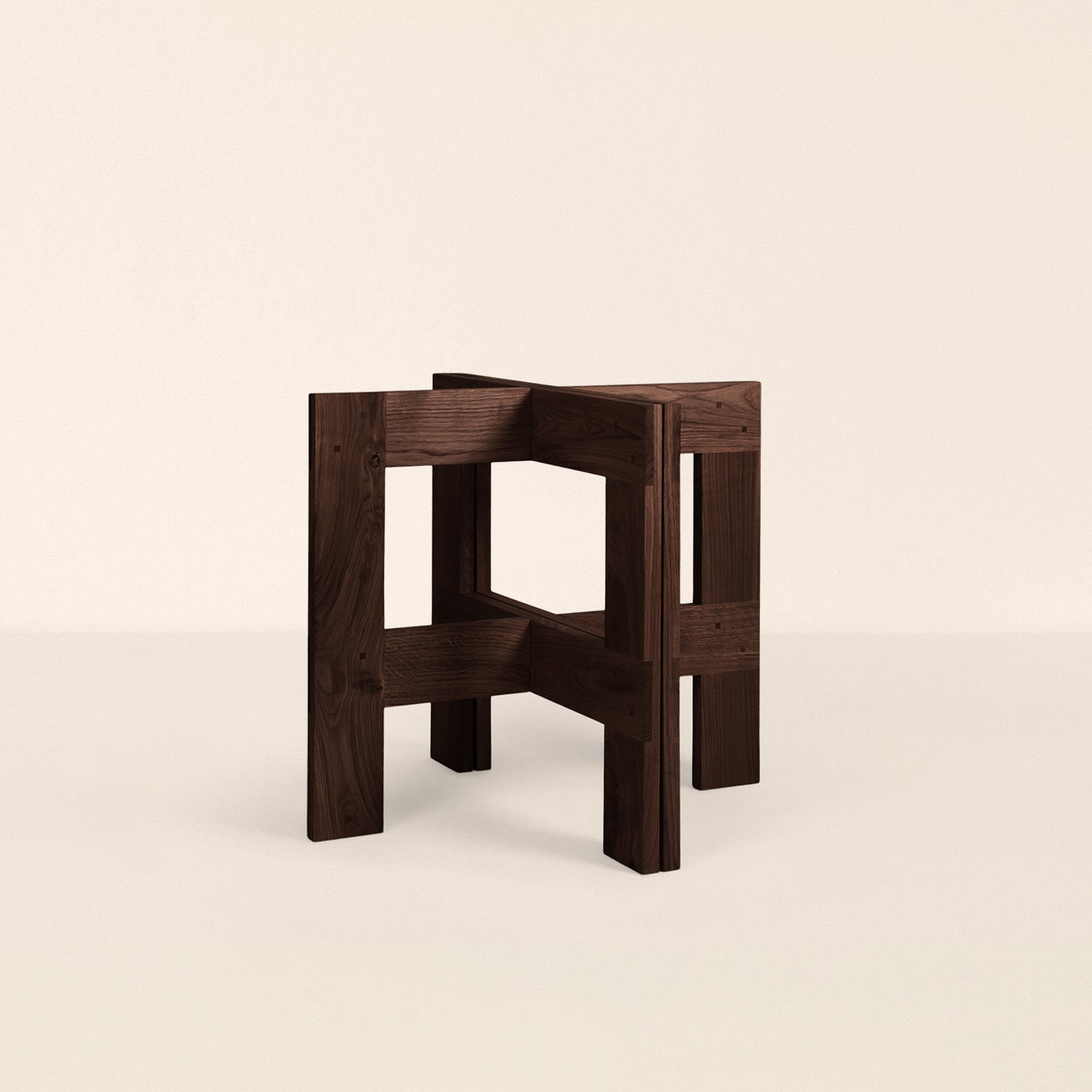 Goodee-Frama-Farmhouse Table - Pond - Color - Dark Oak