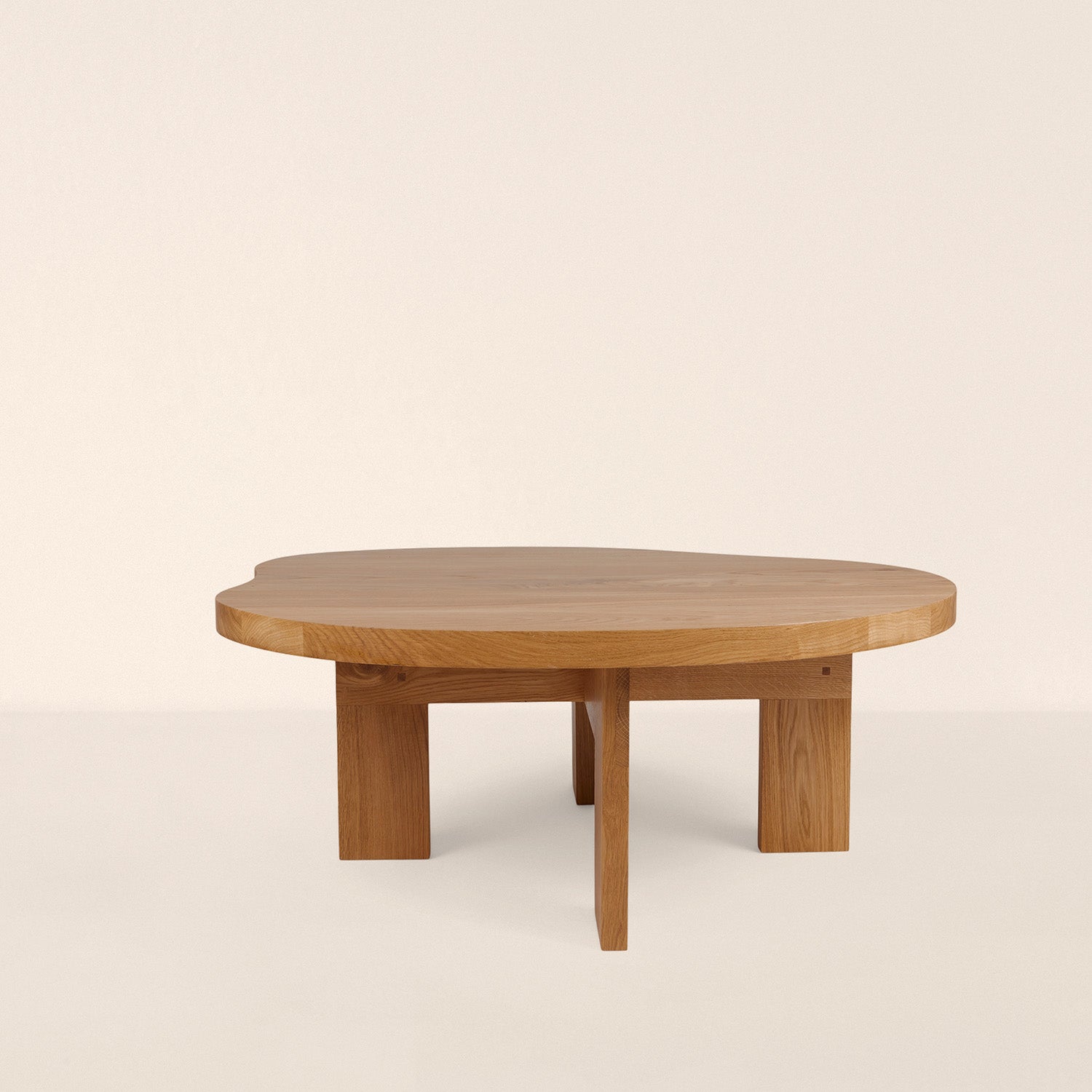 Goodee-Frama-Farmhouse Coffee Table - Pond - Color - Natural Oak