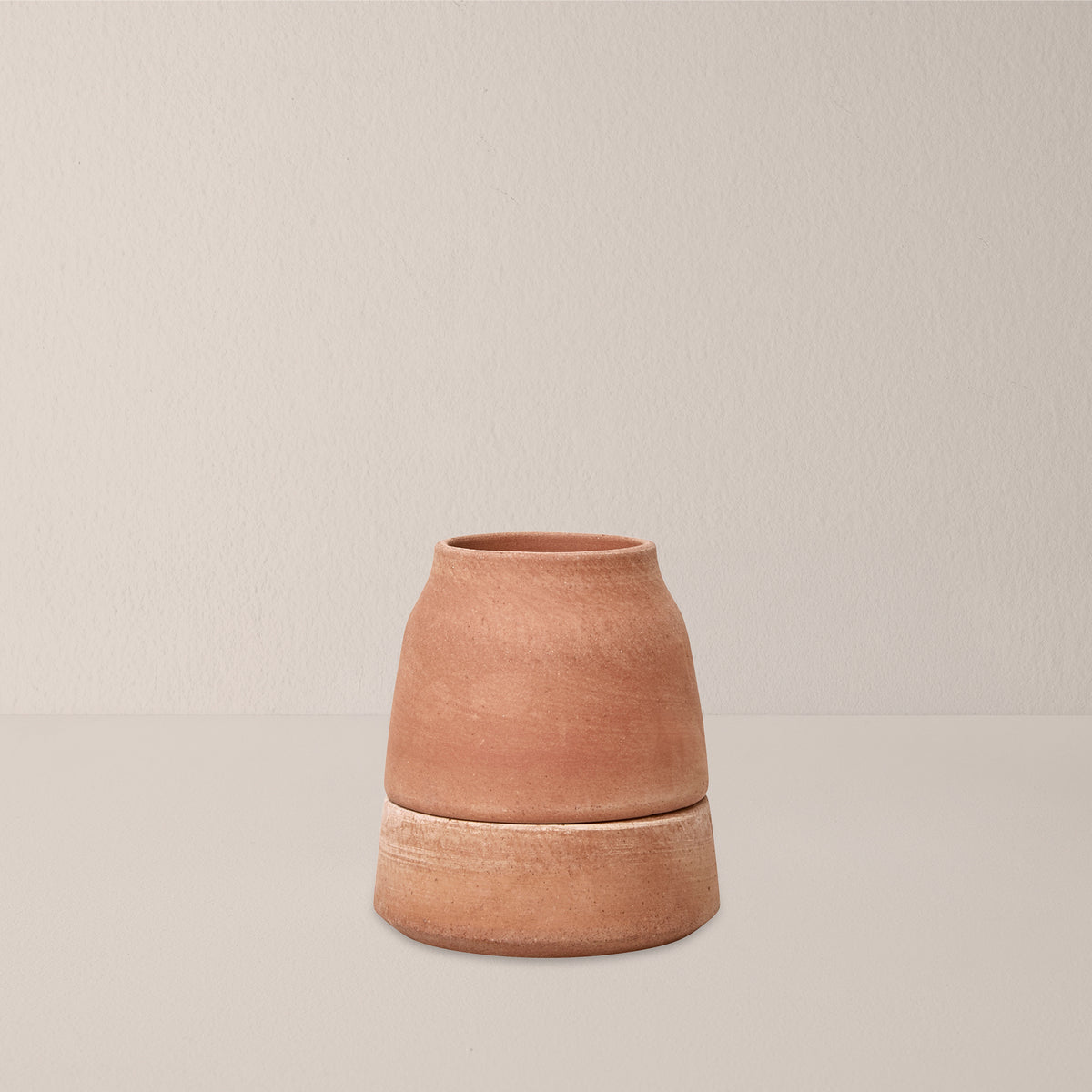 Goodee-Bergs Potter-Viva Ø12 Self-Watering Planter & Saucer - Color - Raw Rosa