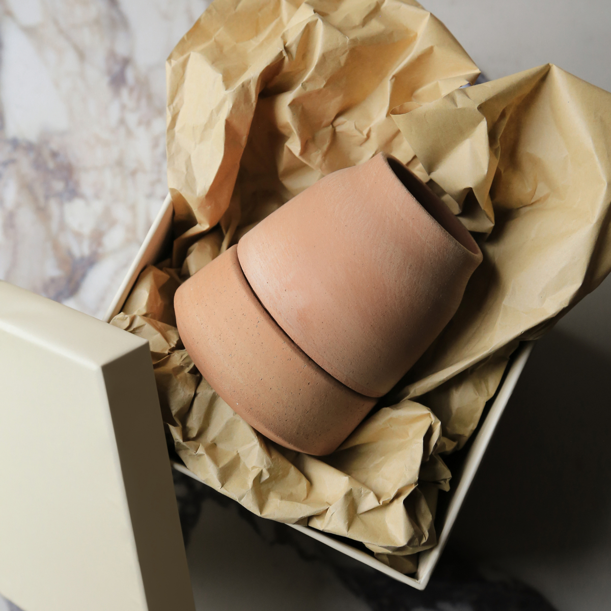 Goodee-Bergs Potter-Viva Ø12 Self-Watering Planter & Saucer - Color - Raw Rosa