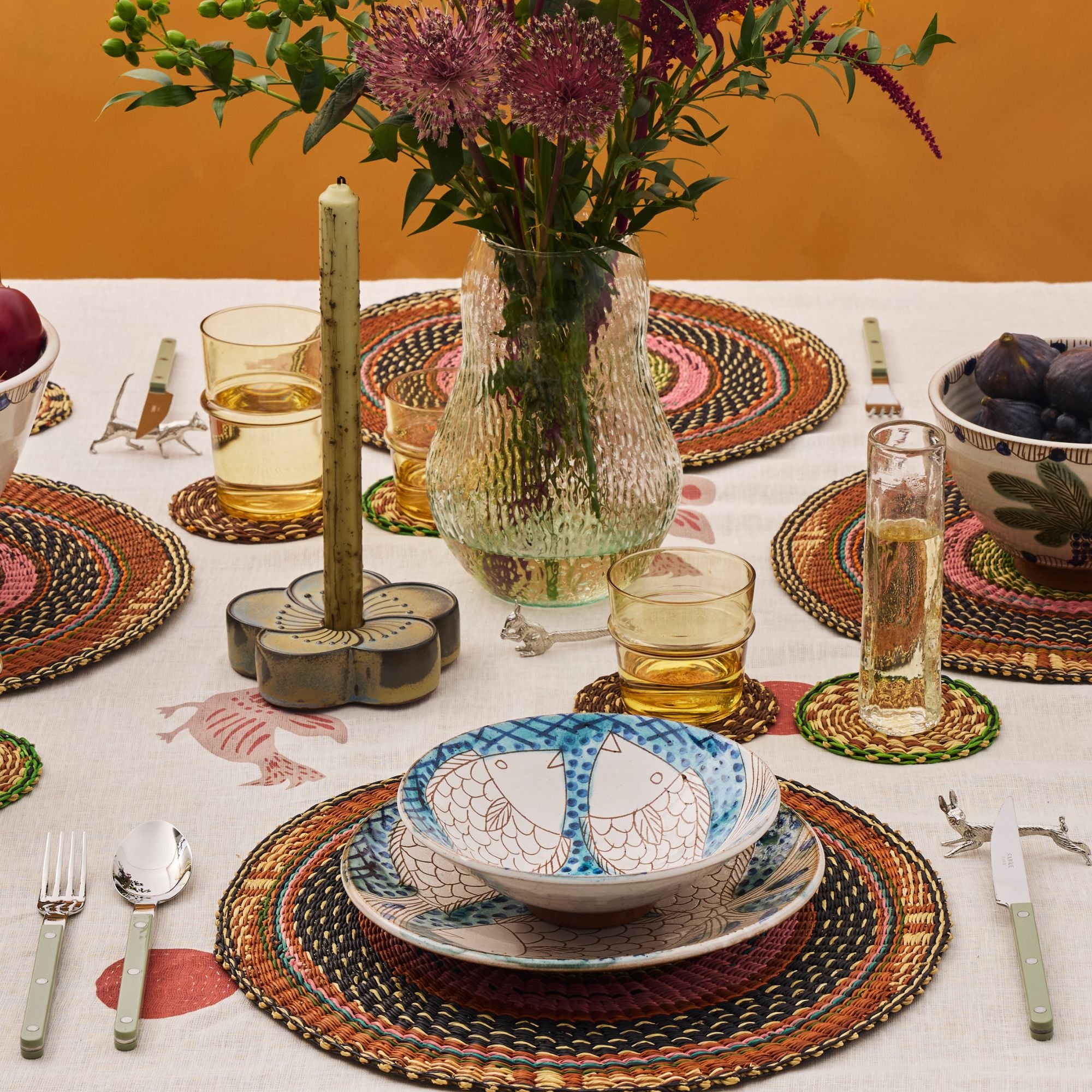 Goodee-Sabre Paris-Bistrot Solid Flatware - Set of 4 - Color - Asperagus/Shiny