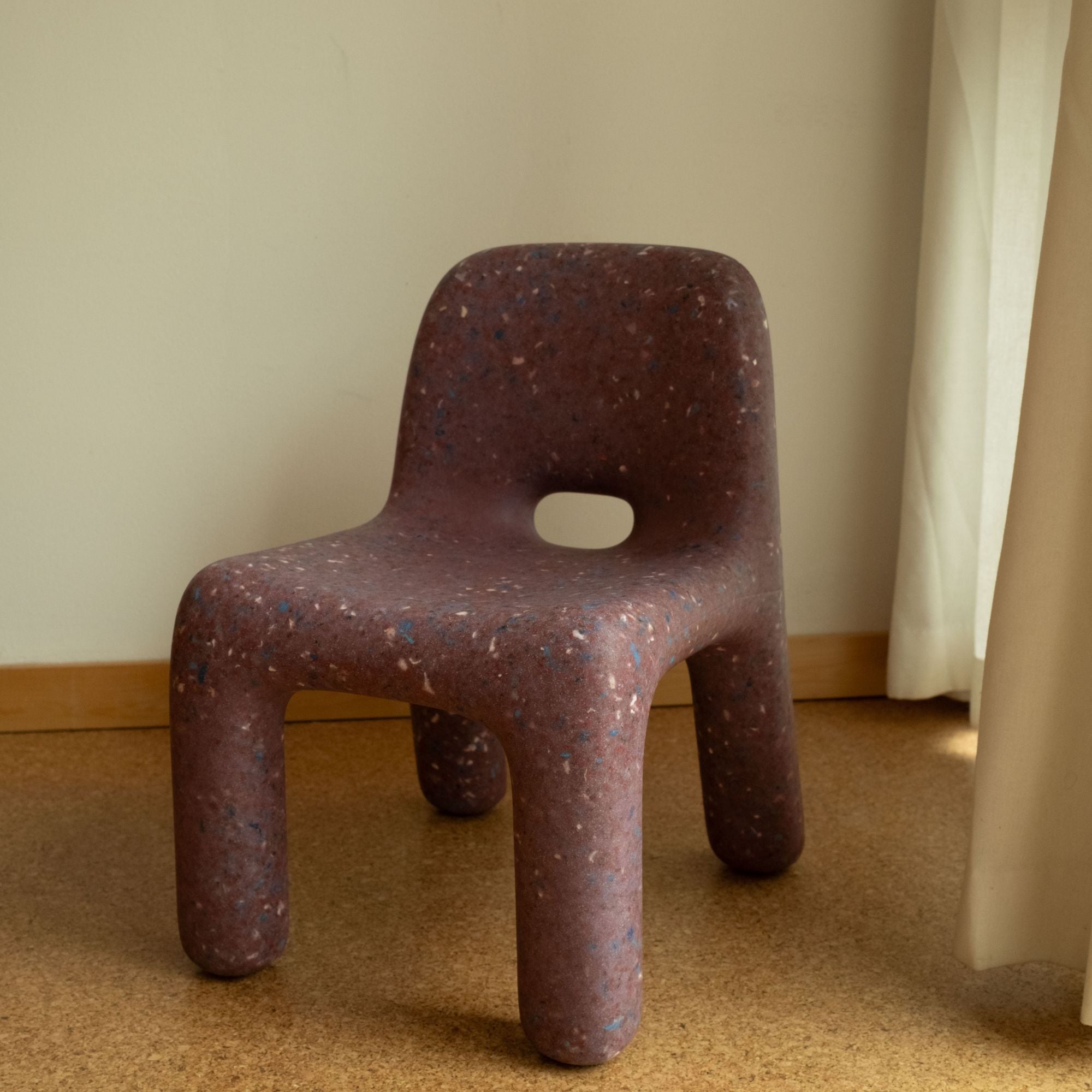 Goodee-Ecobirdy-Charlie Chair - Limited Edition - Color - Mulberry