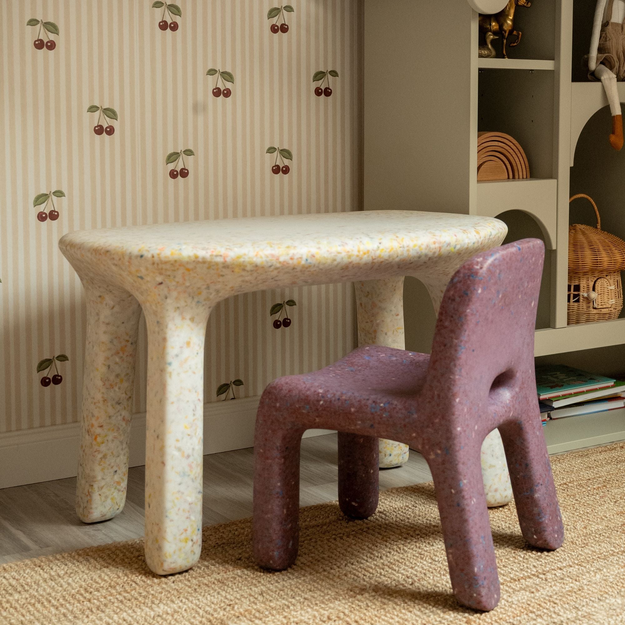 Goodee-Ecobirdy-Charlie Chair - Limited Edition - Color - Mulberry