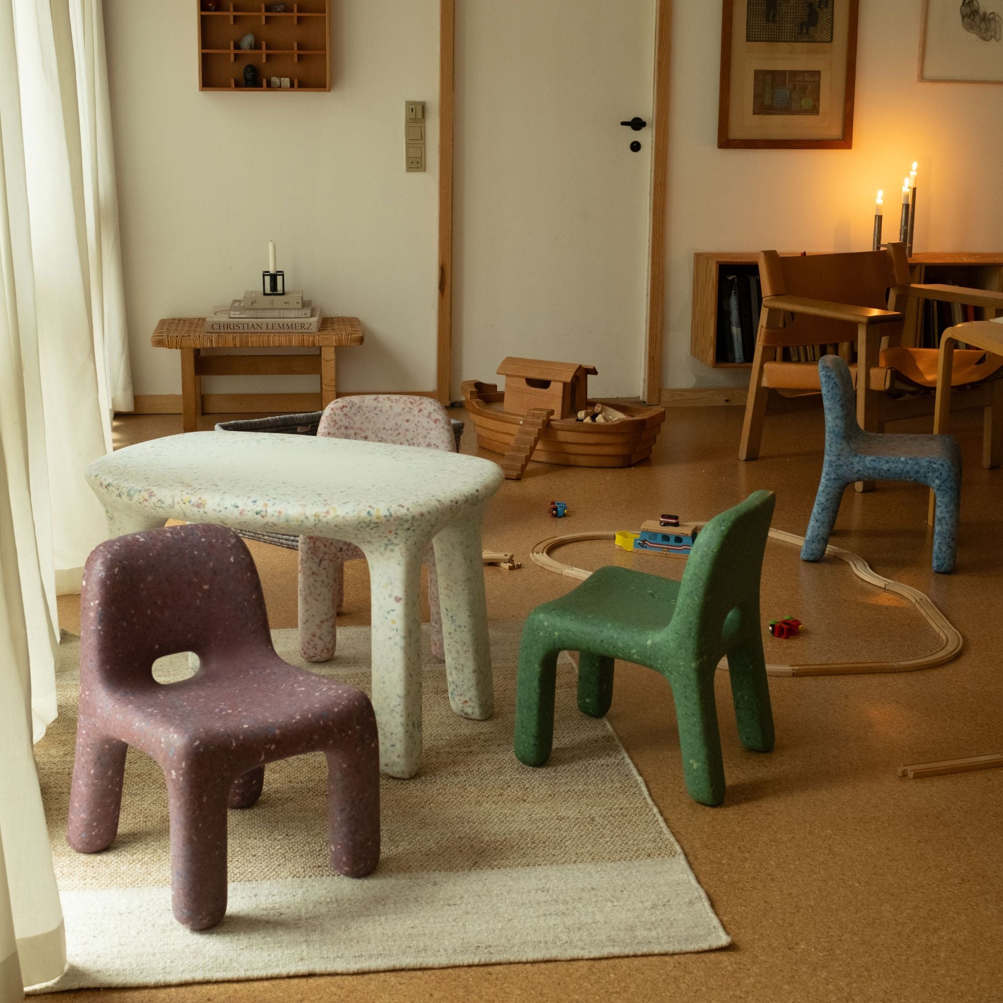 Goodee-Ecobirdy-Charlie Chair - Limited Edition - Color - Mulberry - Forest