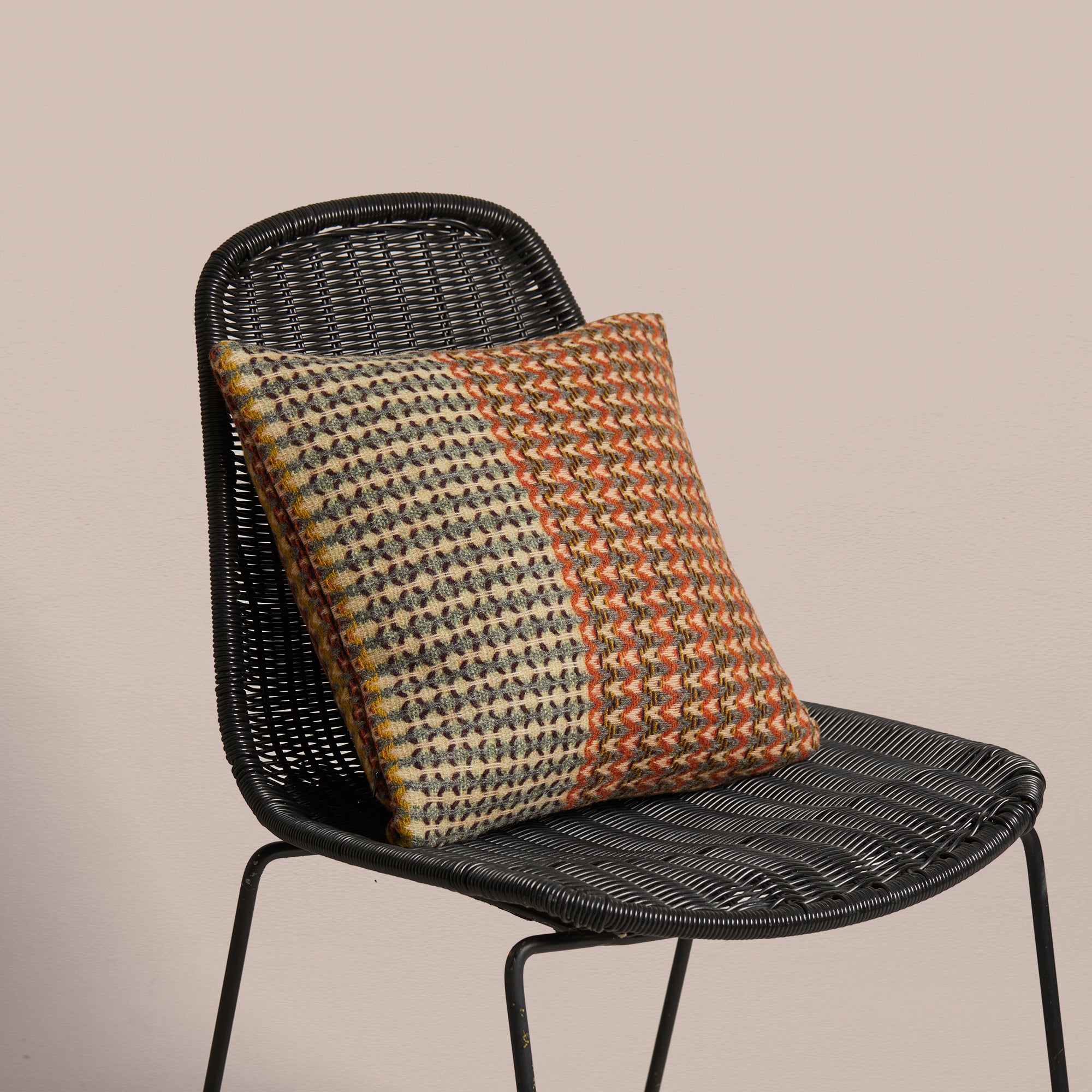 Goodee-Wallace Sewell-Shetland Wool Ripple Cushion Cover - Yosemite