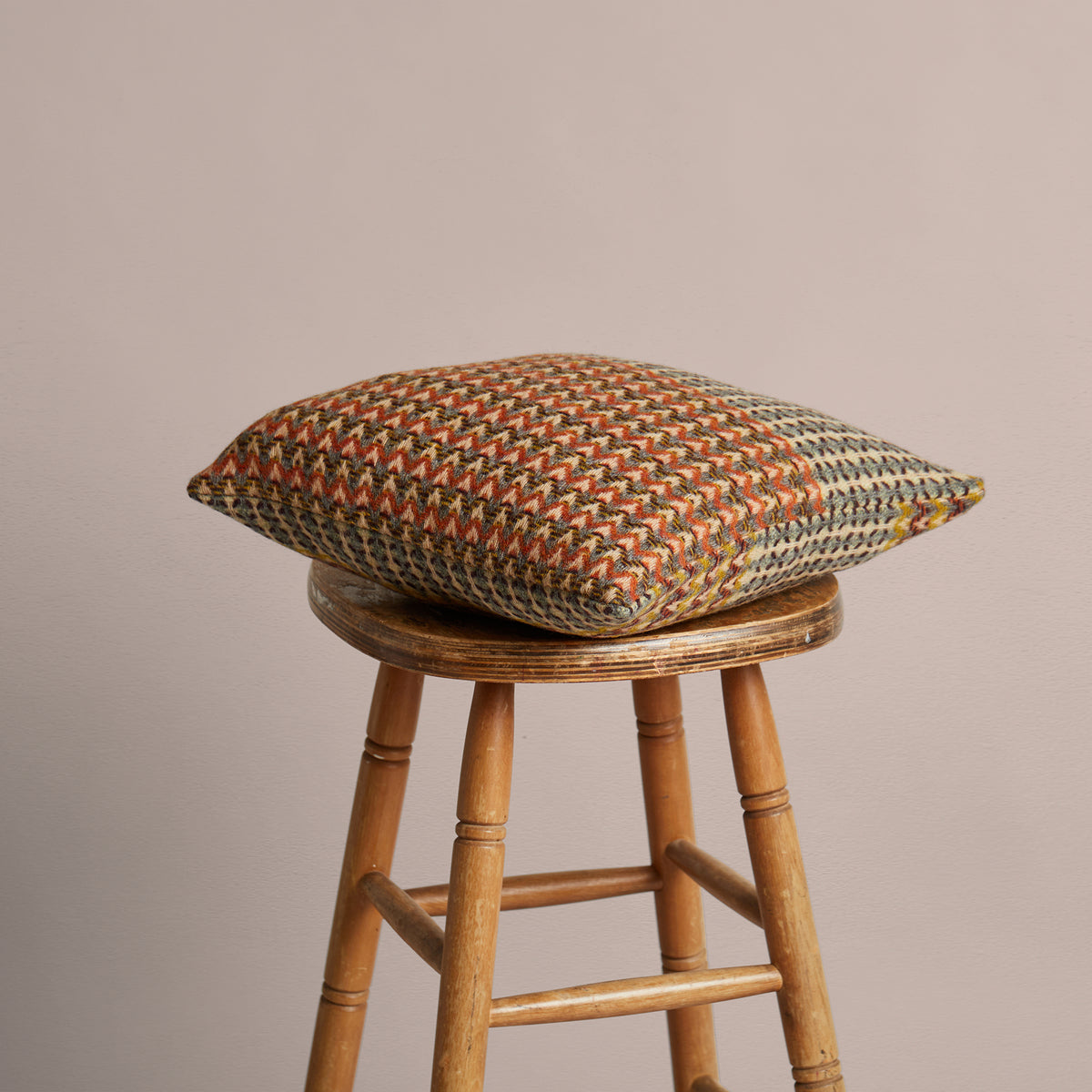 Goodee-Wallace Sewell-Shetland Wool Ripple Cushion Cover - Yosemite
