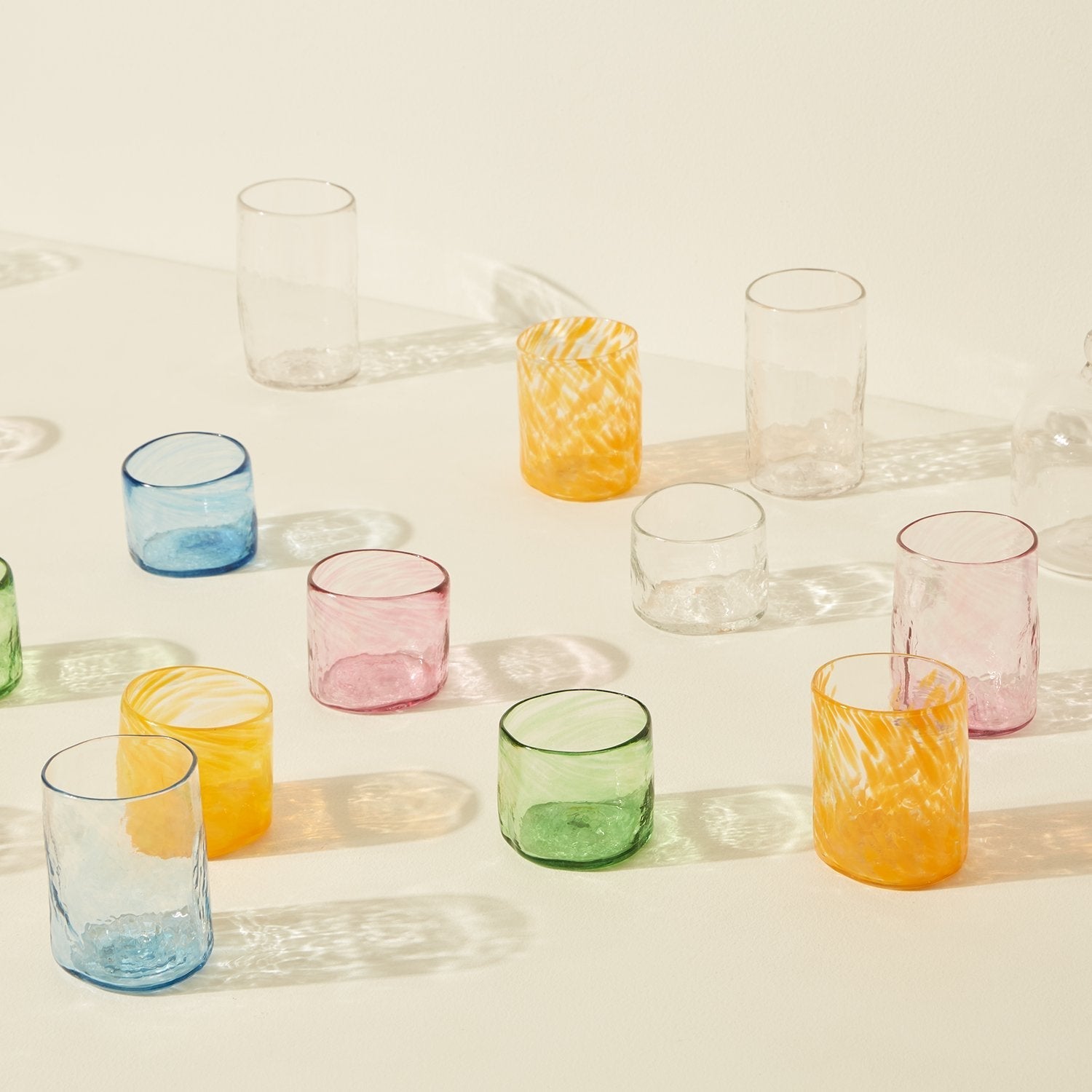 Goodee-Xaquixe-Large Tumbler, set of 2 - Color - Clear