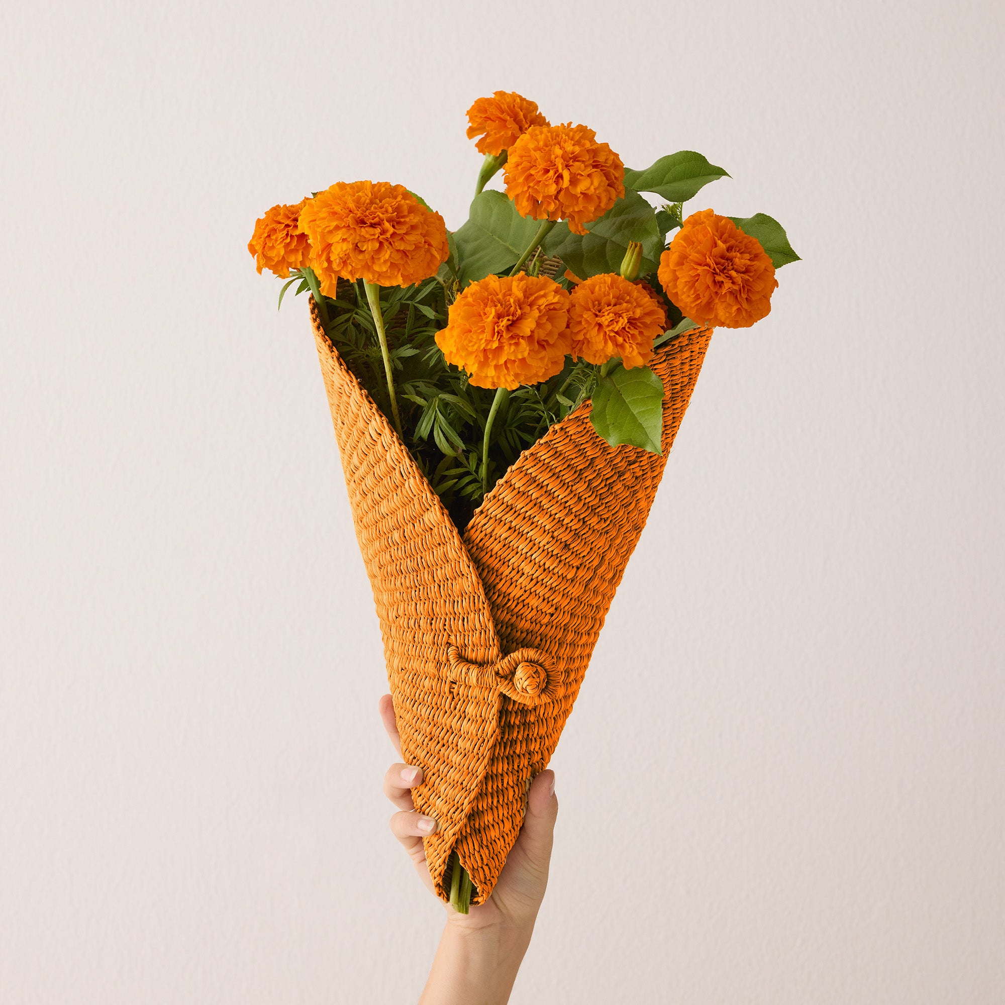 Goodee-Baba Tree-Flower Cone Basket - Exclusive - Color - Orche