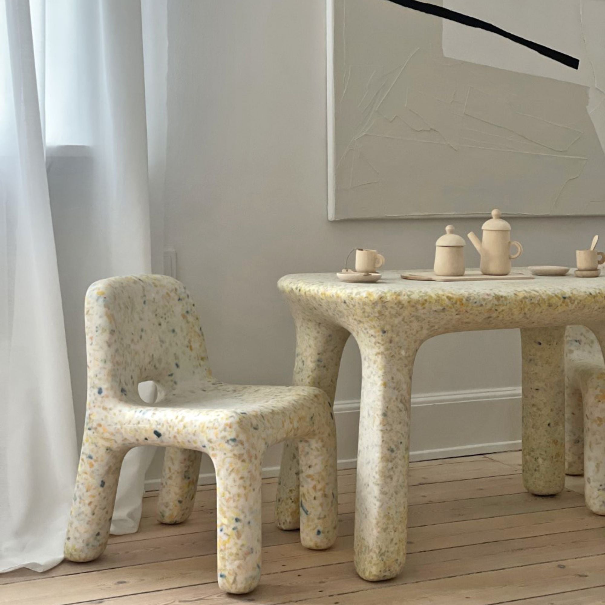 Goodee-Ecobirdy-Charlie Chair - Color - Vanilla