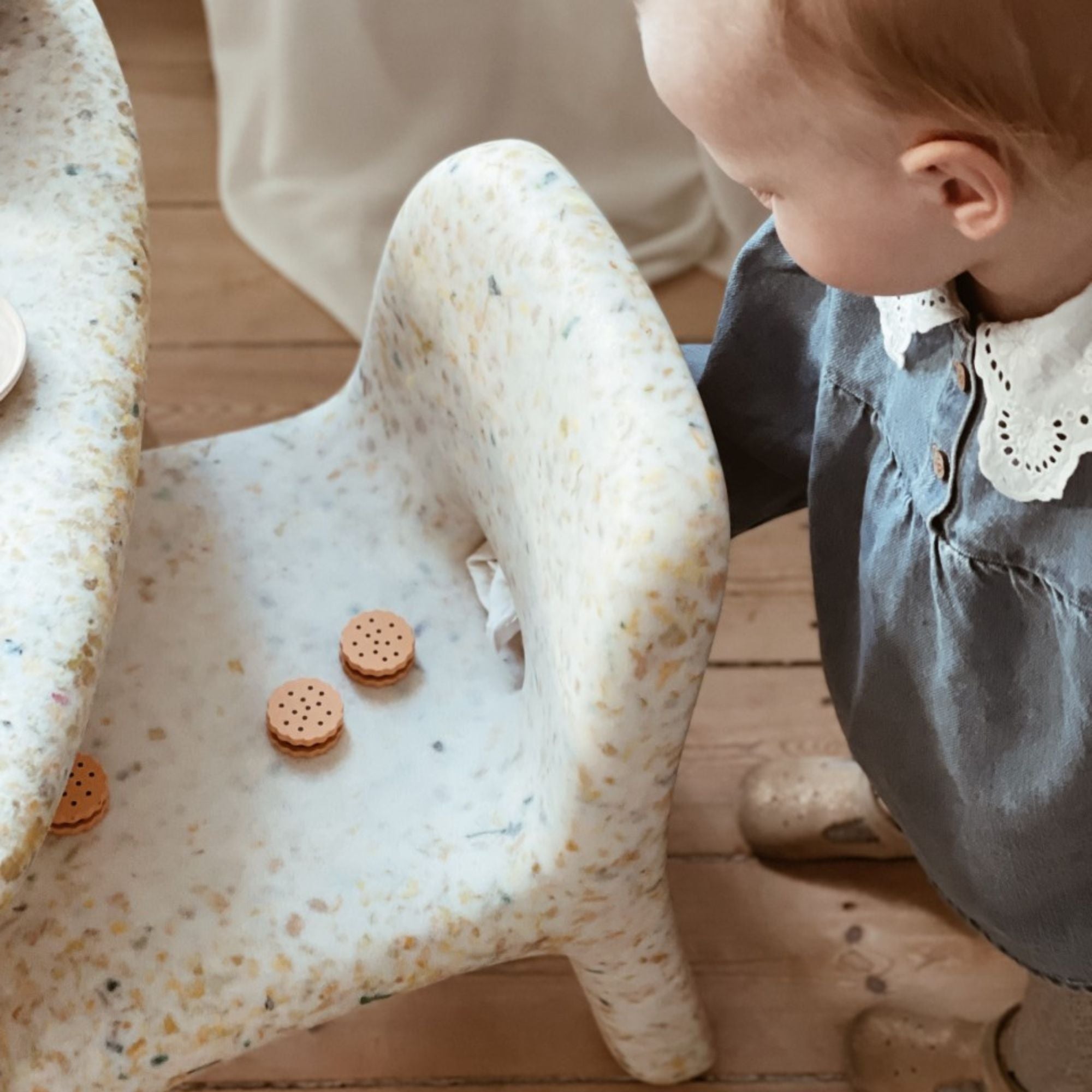 Goodee-Ecobirdy-Charlie Chair - Color - Vanilla