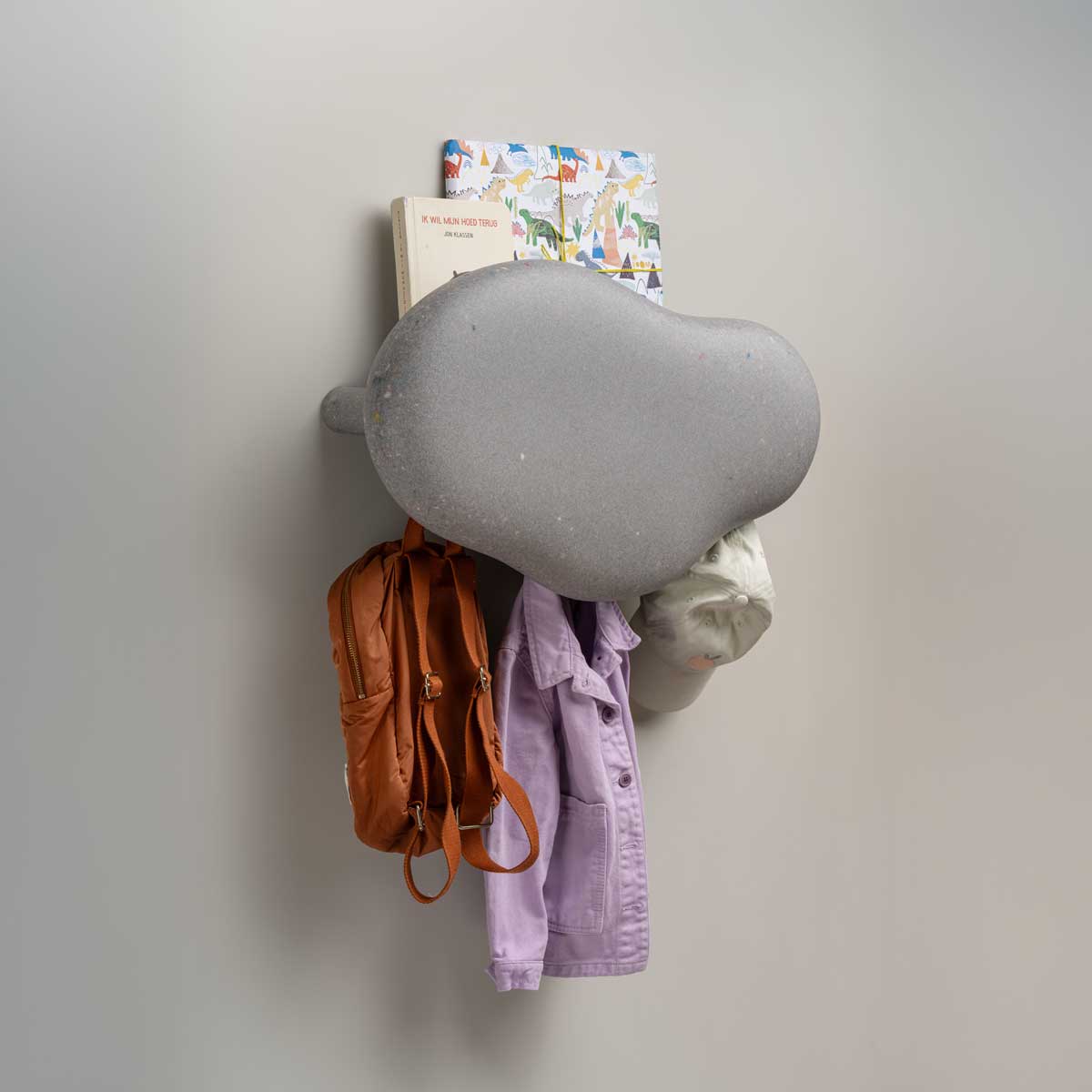 Goodee-ecoBirdy-Marine Shelf - Color - Stony Grey