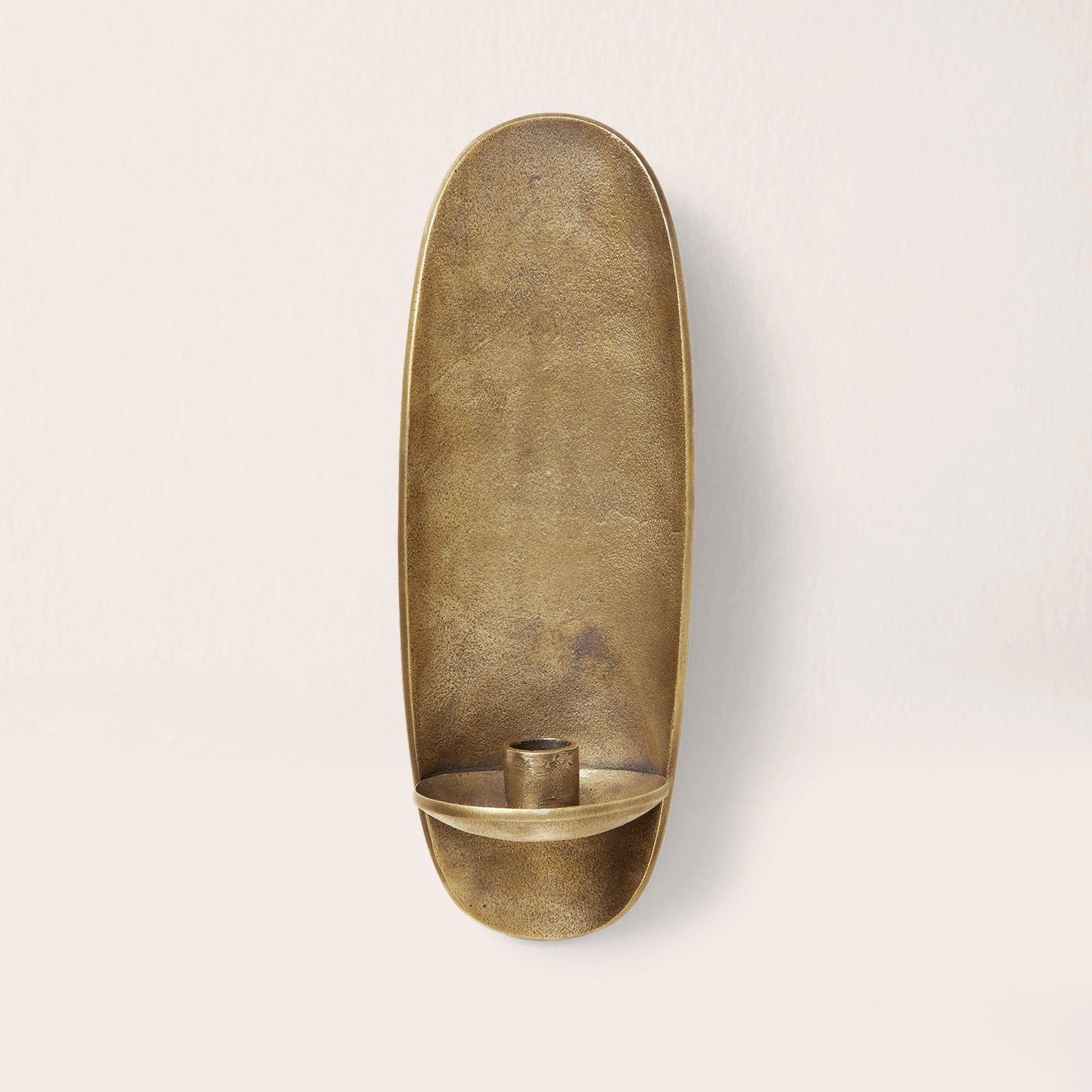 Goodee-Ferm Living- Agapé Wall Candle Holder - Color - Brass