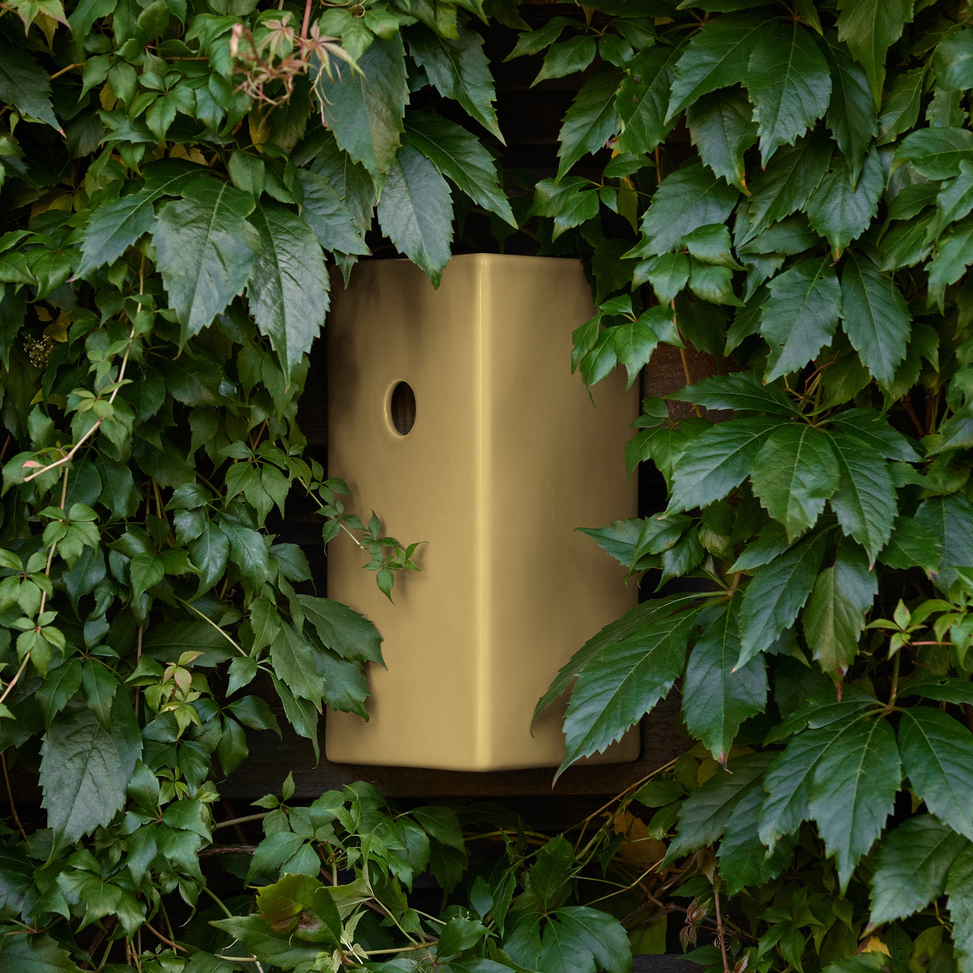 Goodee-Pidat-Koti Ceramic Birdhouse - Exclusive - Color - Honey