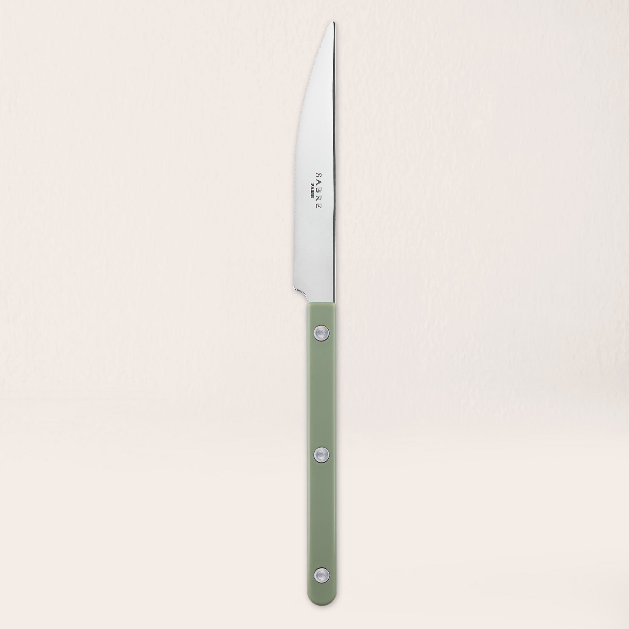 Goodee-Sabre Paris-Bistrot Solid Flatware - Set of 4 - Color - Asparagus/Shiny