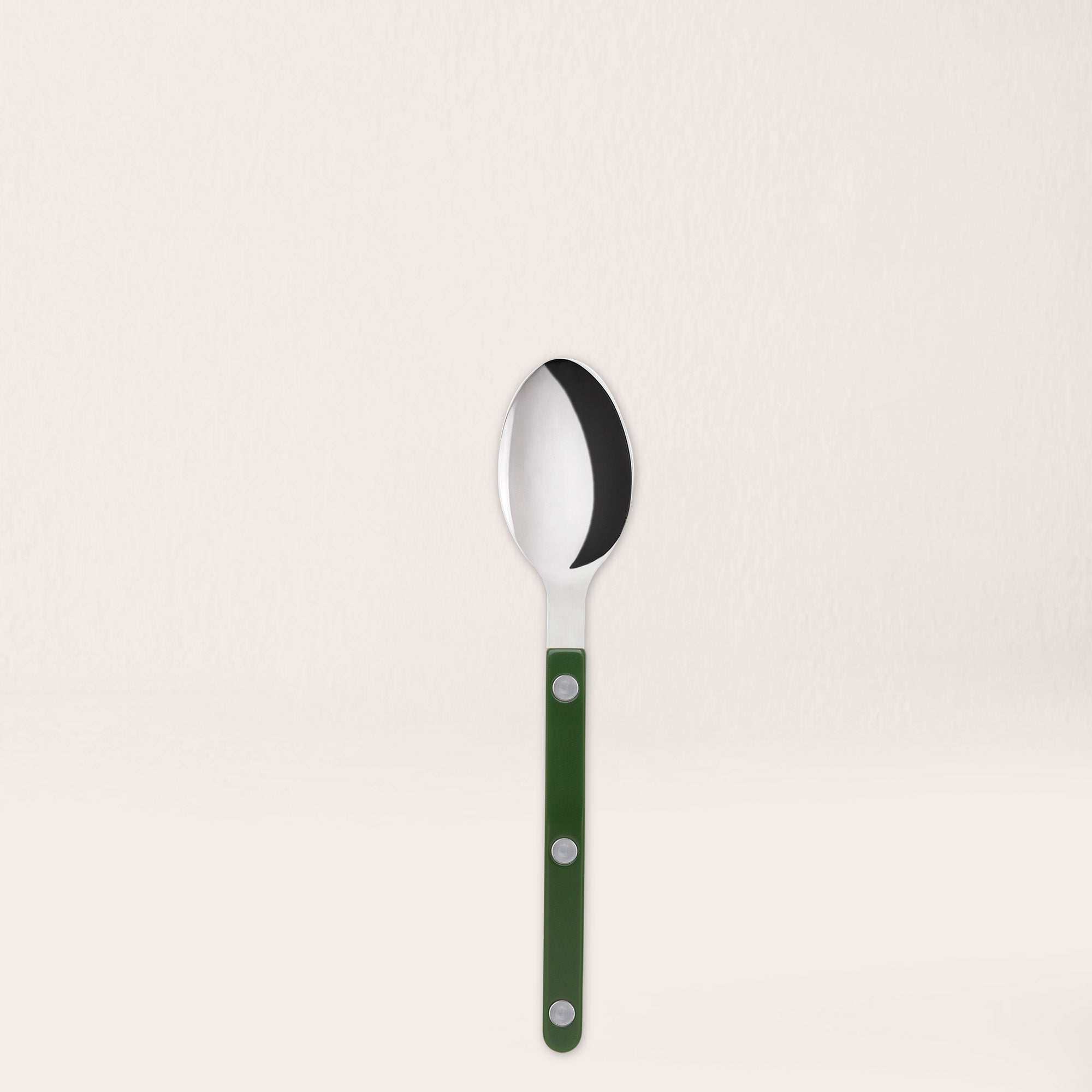 Goodee-Sabre Paris-Bistrot Solid Flatware - Set of 4 - Color - Dark Green/Shiny