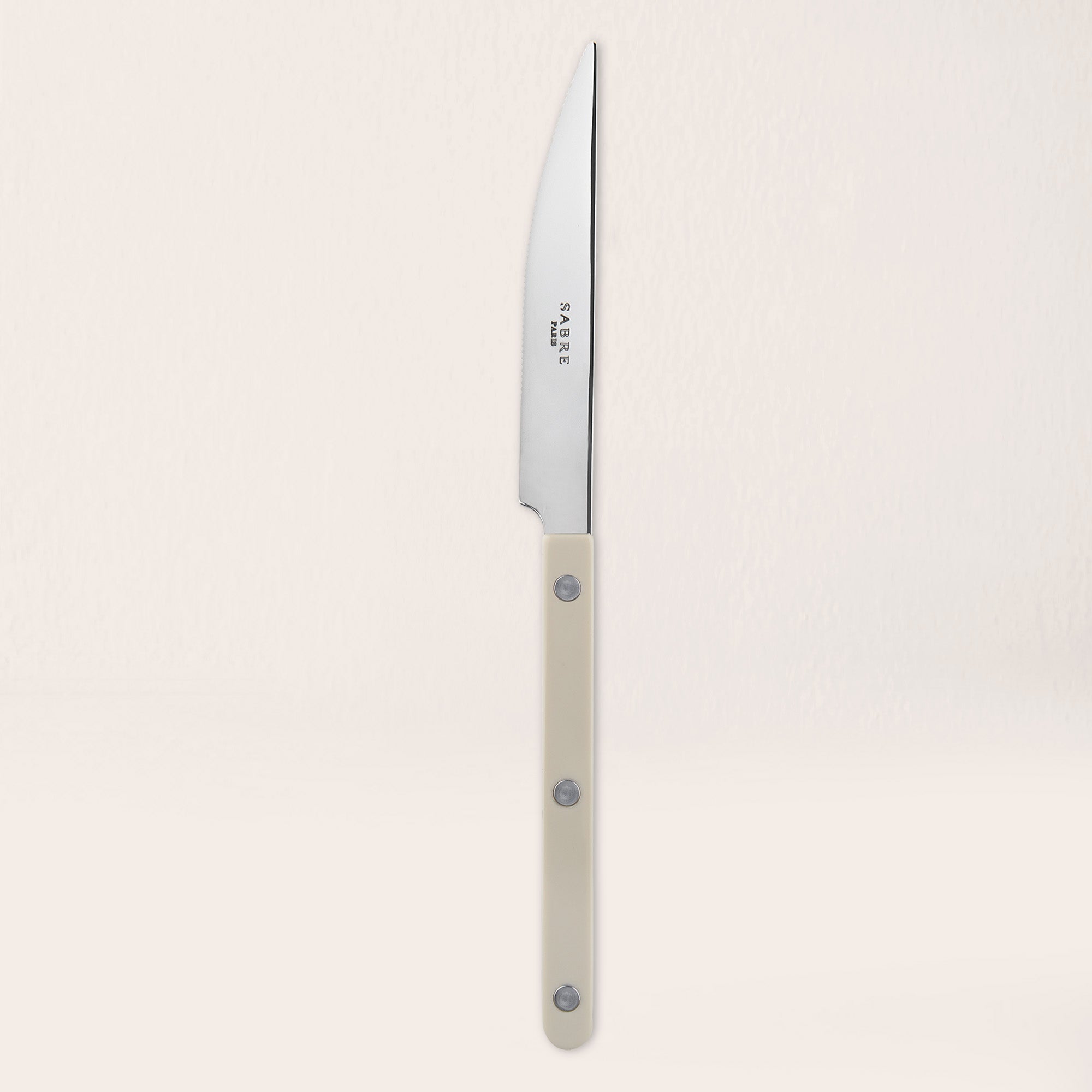 Goodee-Sabre Paris-Bistrot Solid Flatware - Set of 4 - Color - Kaki/Shiny