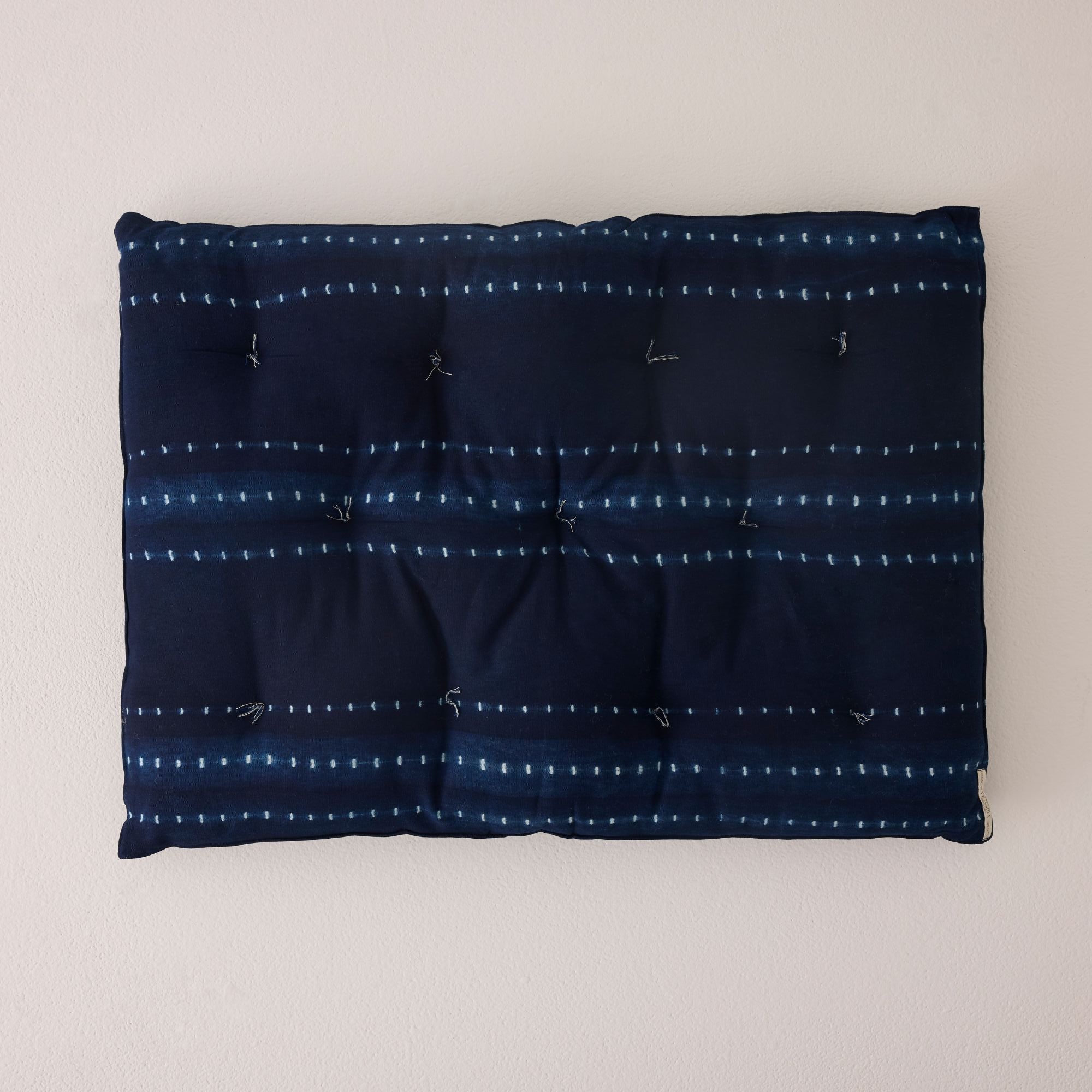 Goodee-Tensira-Dog Bed - Color - Dotted Indigo Tie-Dye