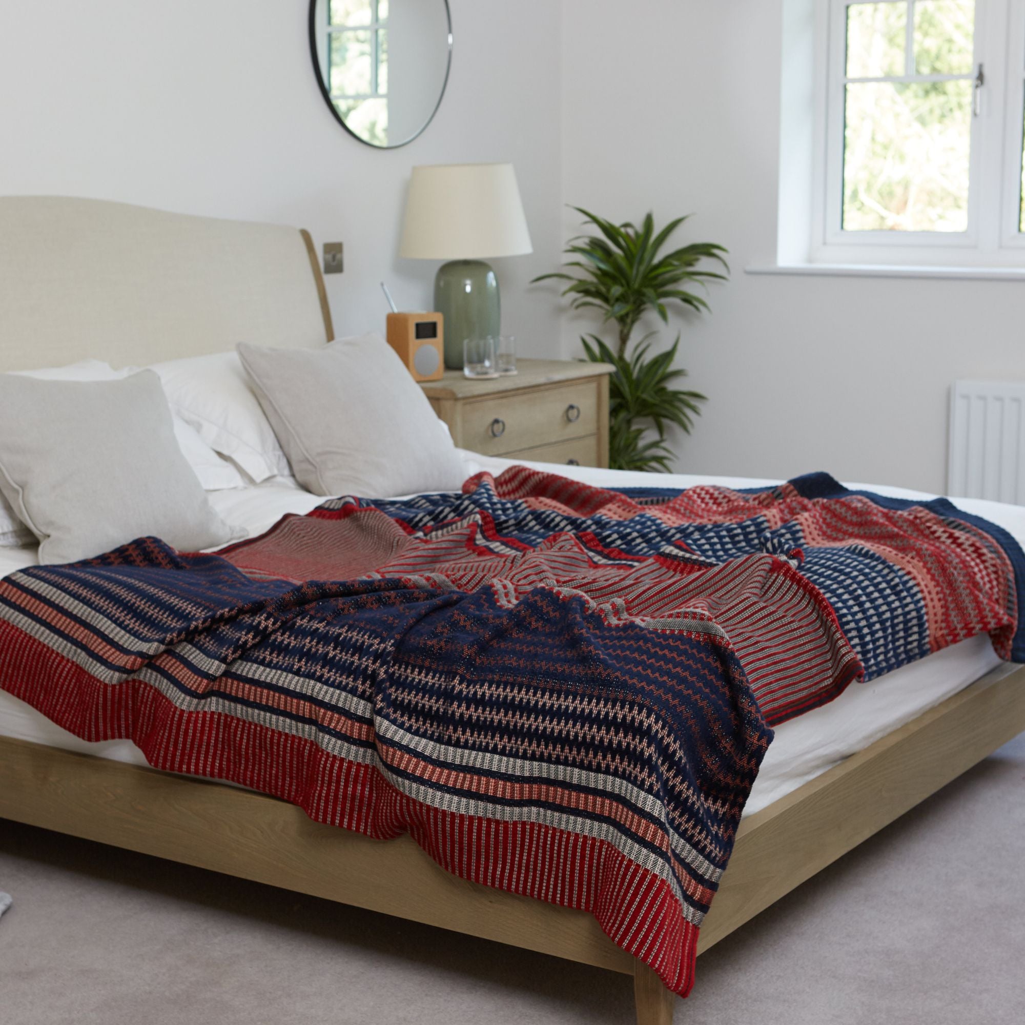 Goodee-Wallace Sewell-Ettore Throw - Small - Color - Oxford Blue