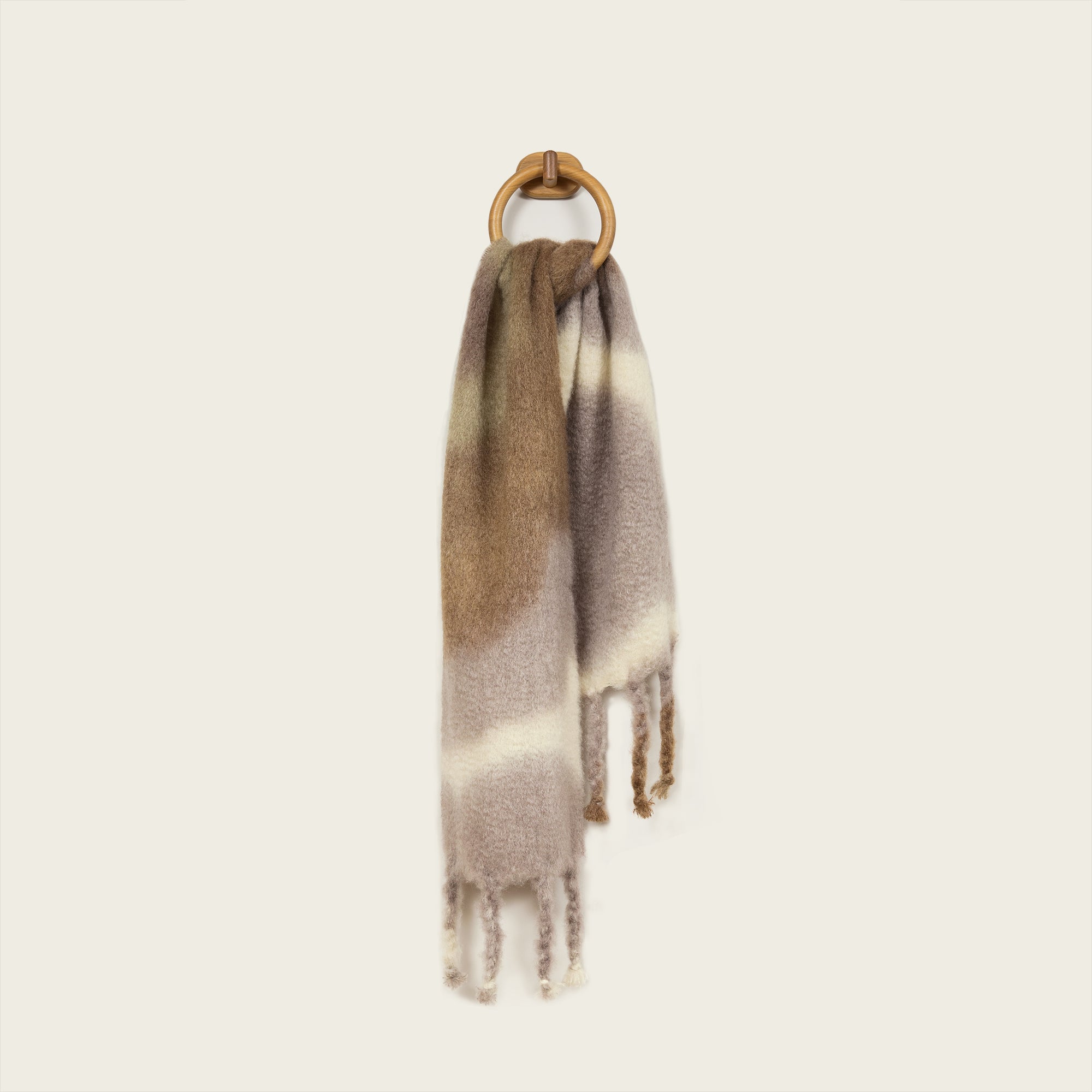 Goodee-Ezcaray-Tie-Dye Scarf - Color - Sandstone