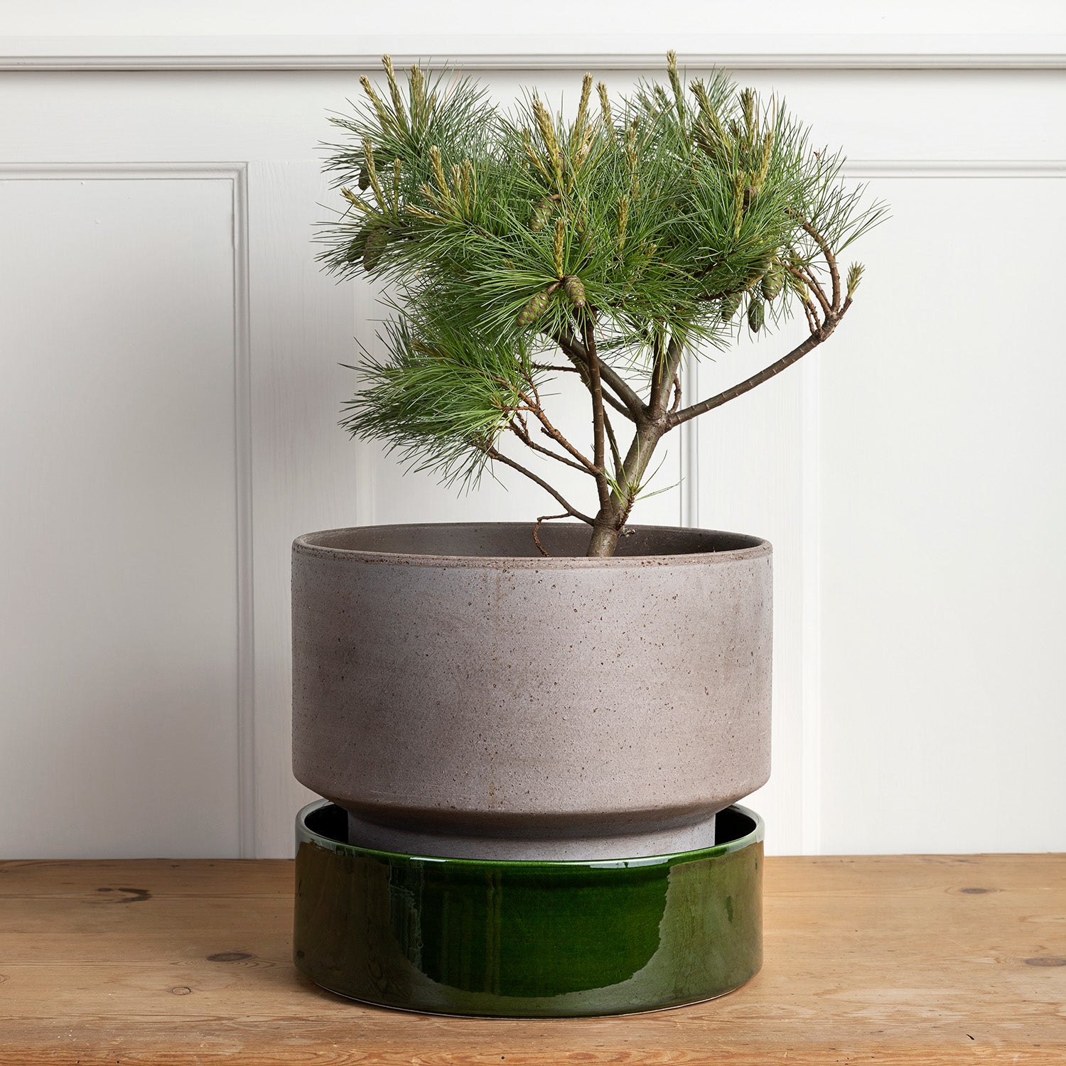 Goodee-Bergs Potter-Hoff Ø30 Planter - Color - Raw Grey