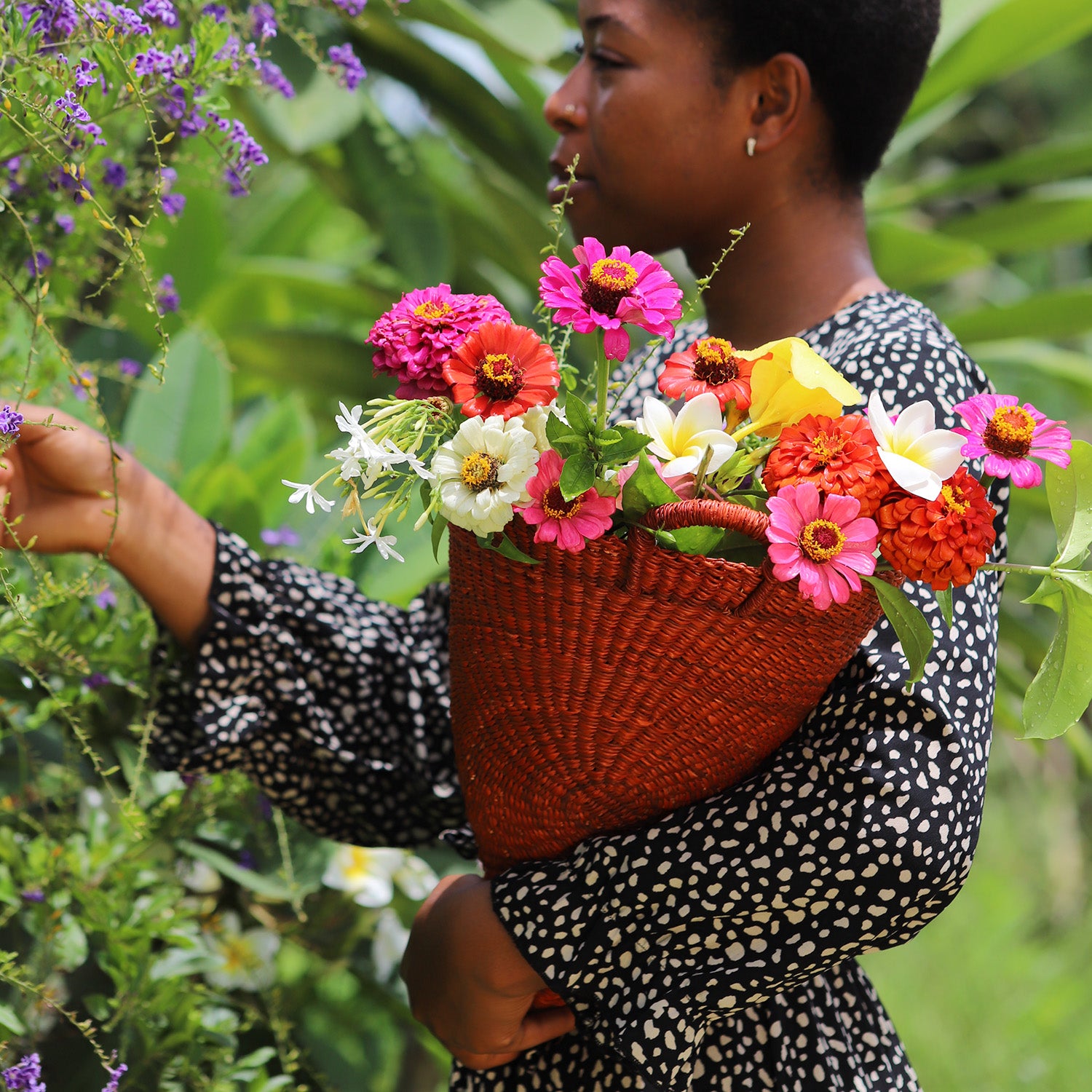 Goodee-Baba Tree-Flower Cone - Color - Rust