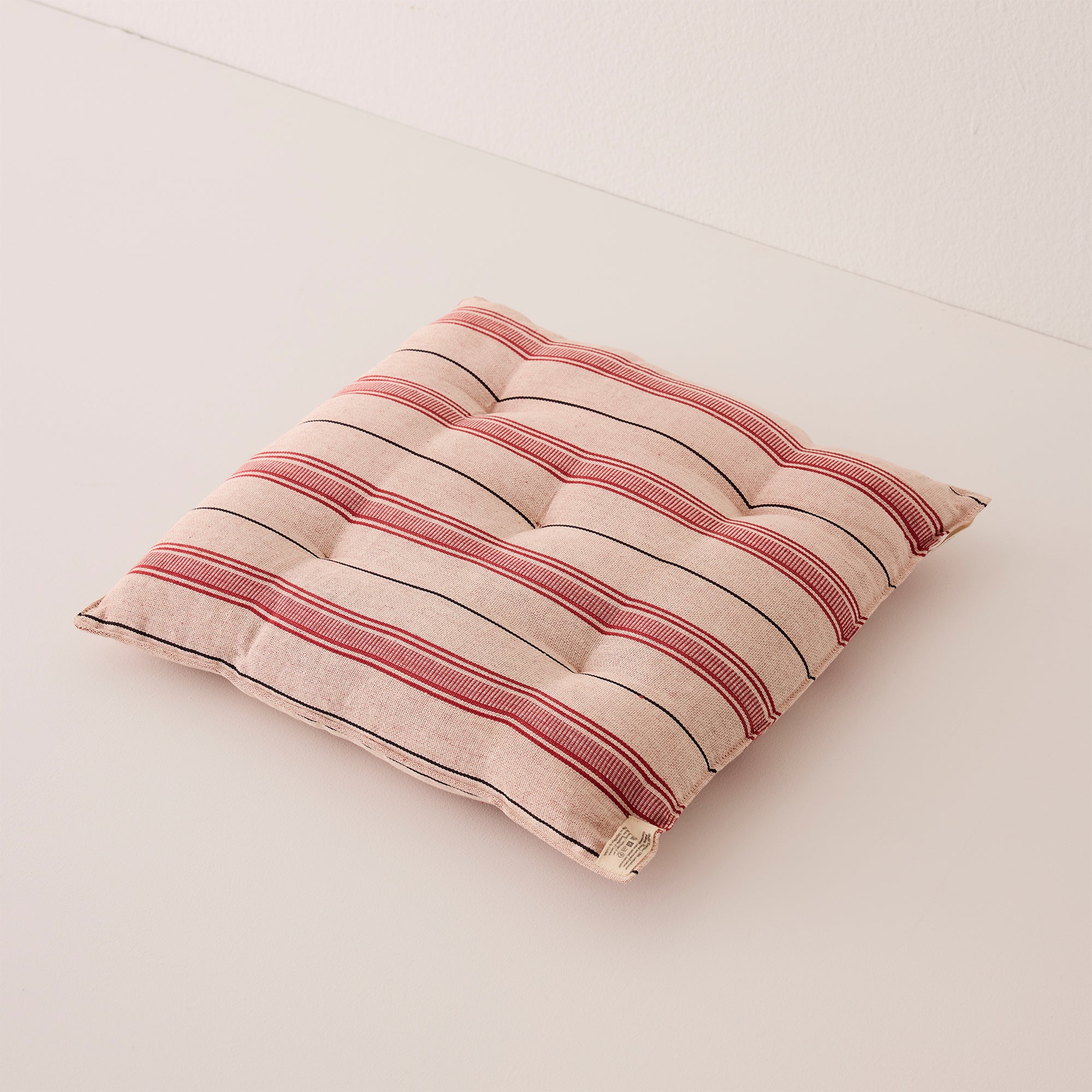 Goodee-Tensira-Chair Cushion - Color - Red & Black Stripe
