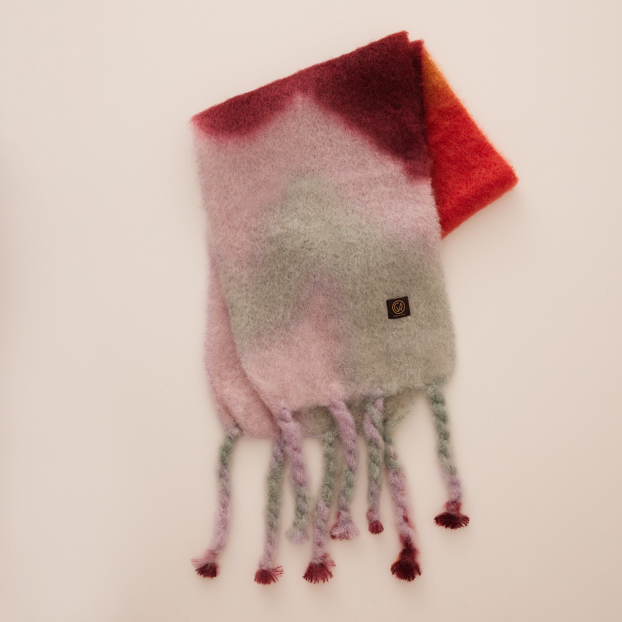 Goodee-Ezcaray-Tie-Dye Scarf - Color - Icy Plum