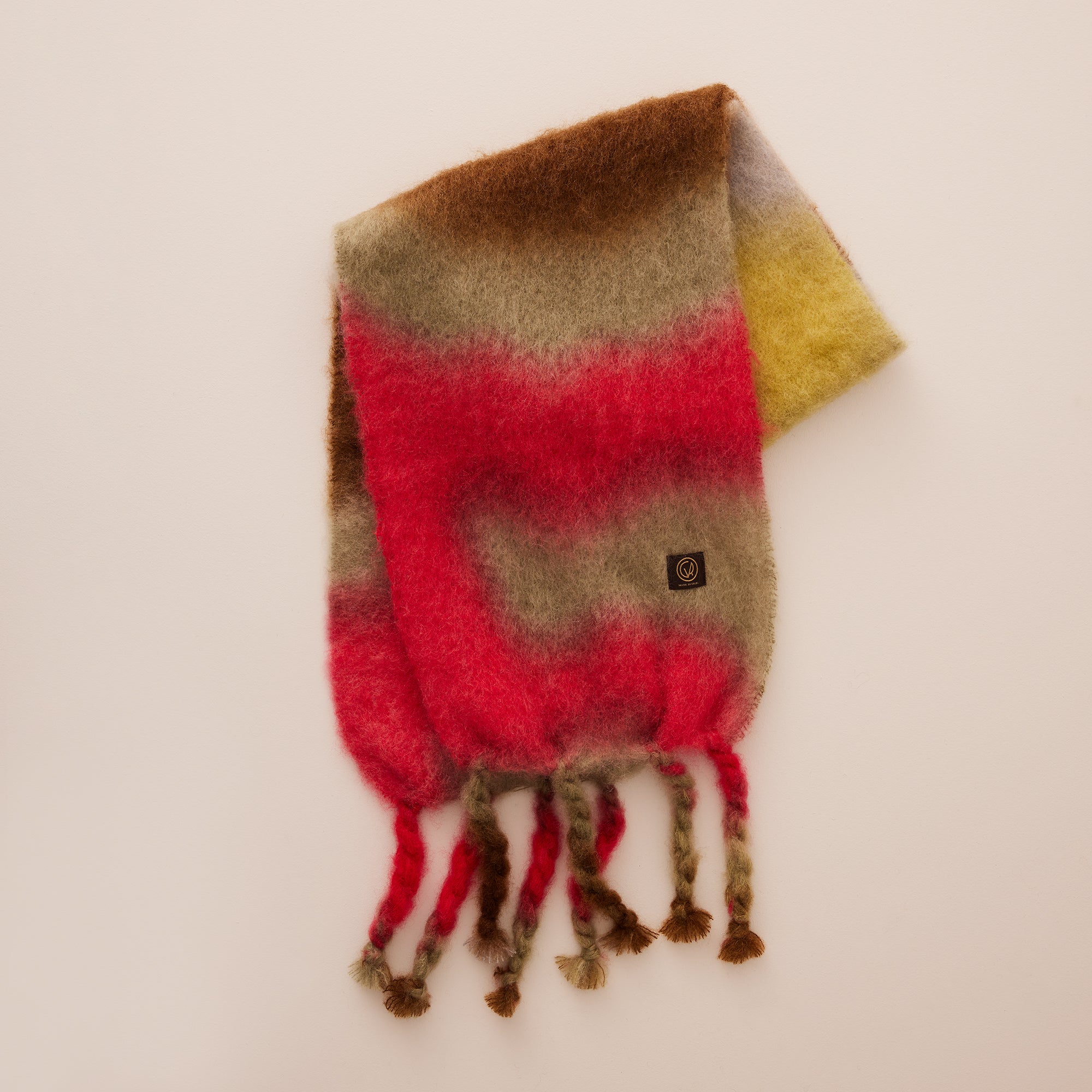 Goodee-Ezcaray-Tie-Dye Scarf - Color - Mountain Berry