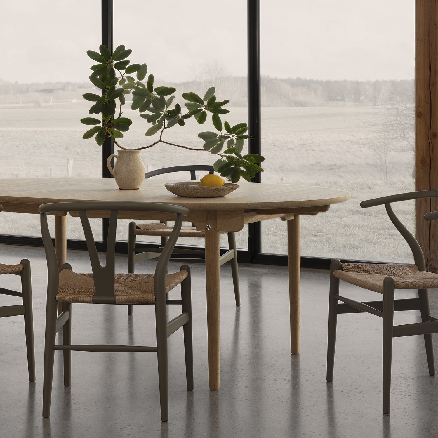 Goodee-Carl Hansen & Son Limited Edition CH24 | Wishbone Chair - Color - Clay