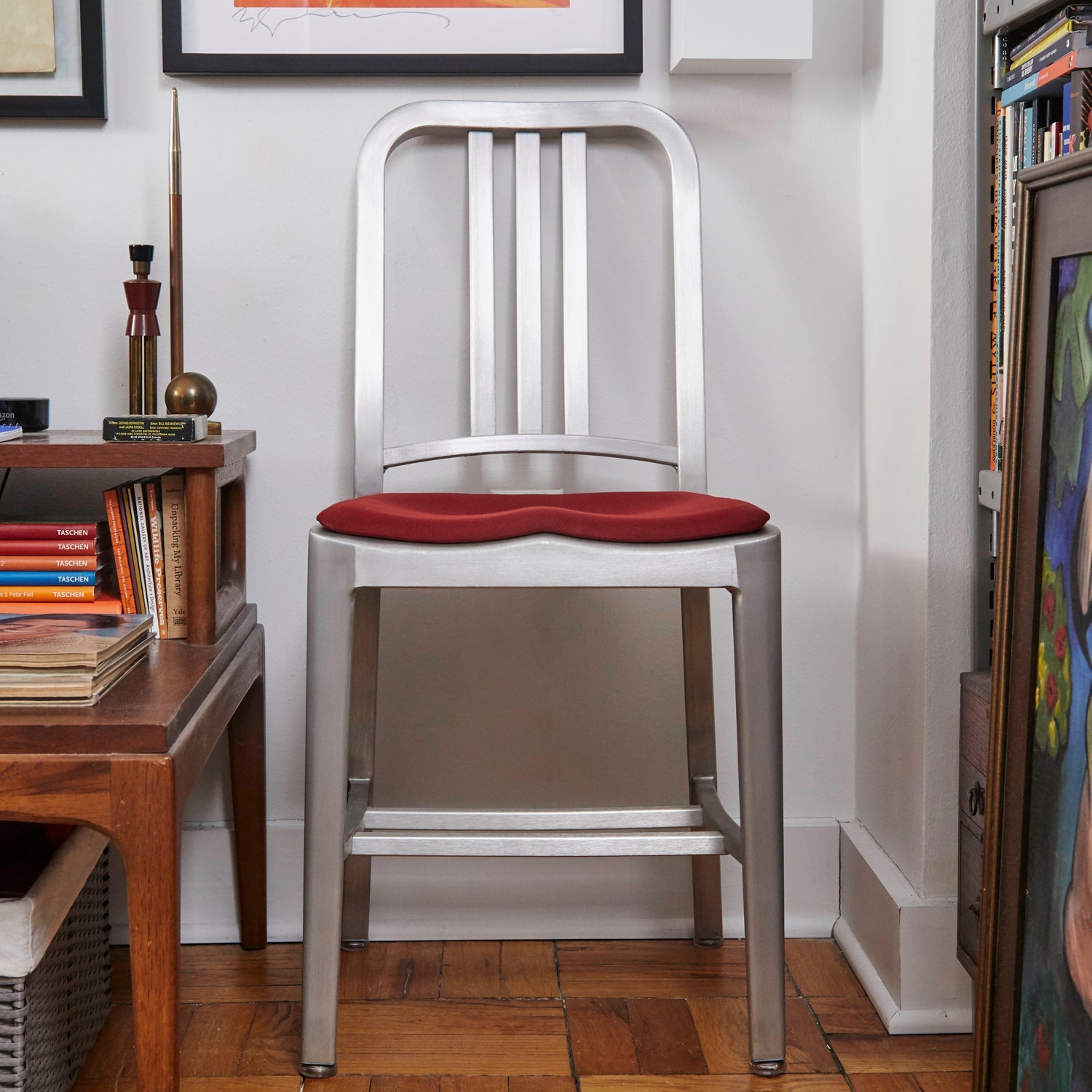 Goodee-Emeco-Navy Chair - Color - Handbrushed Aluminum