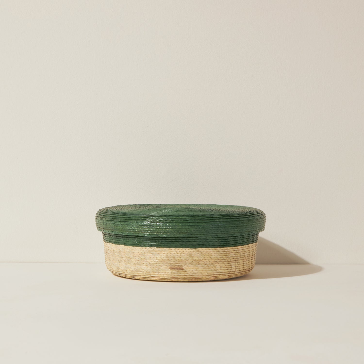 Goodee-Makaua-Short Storage Basket - Color - Cactus - Size - Medium