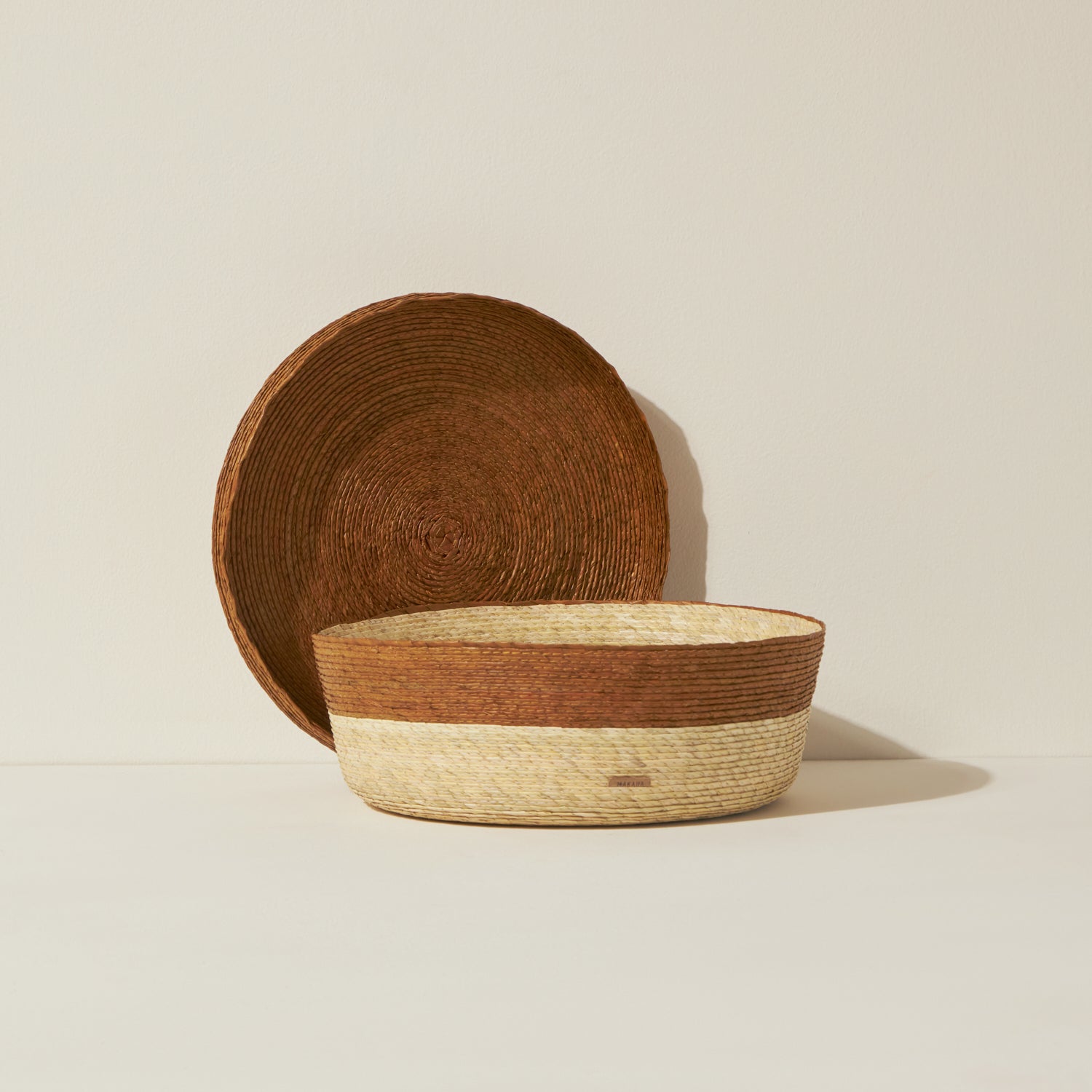 Goodee-Makaua-Short Storage Basket - Color - Trigo - Size - Medium