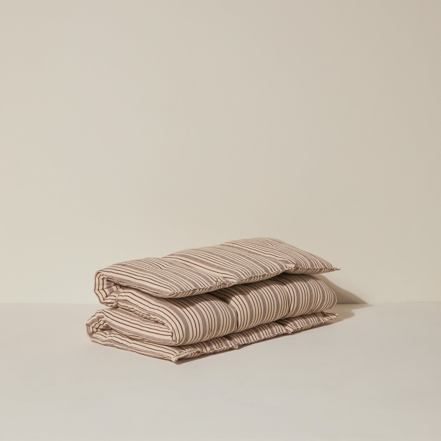 Goodee-Tensira-Kapok Mattress Topper - Small - Color - Chocolate & Off-White