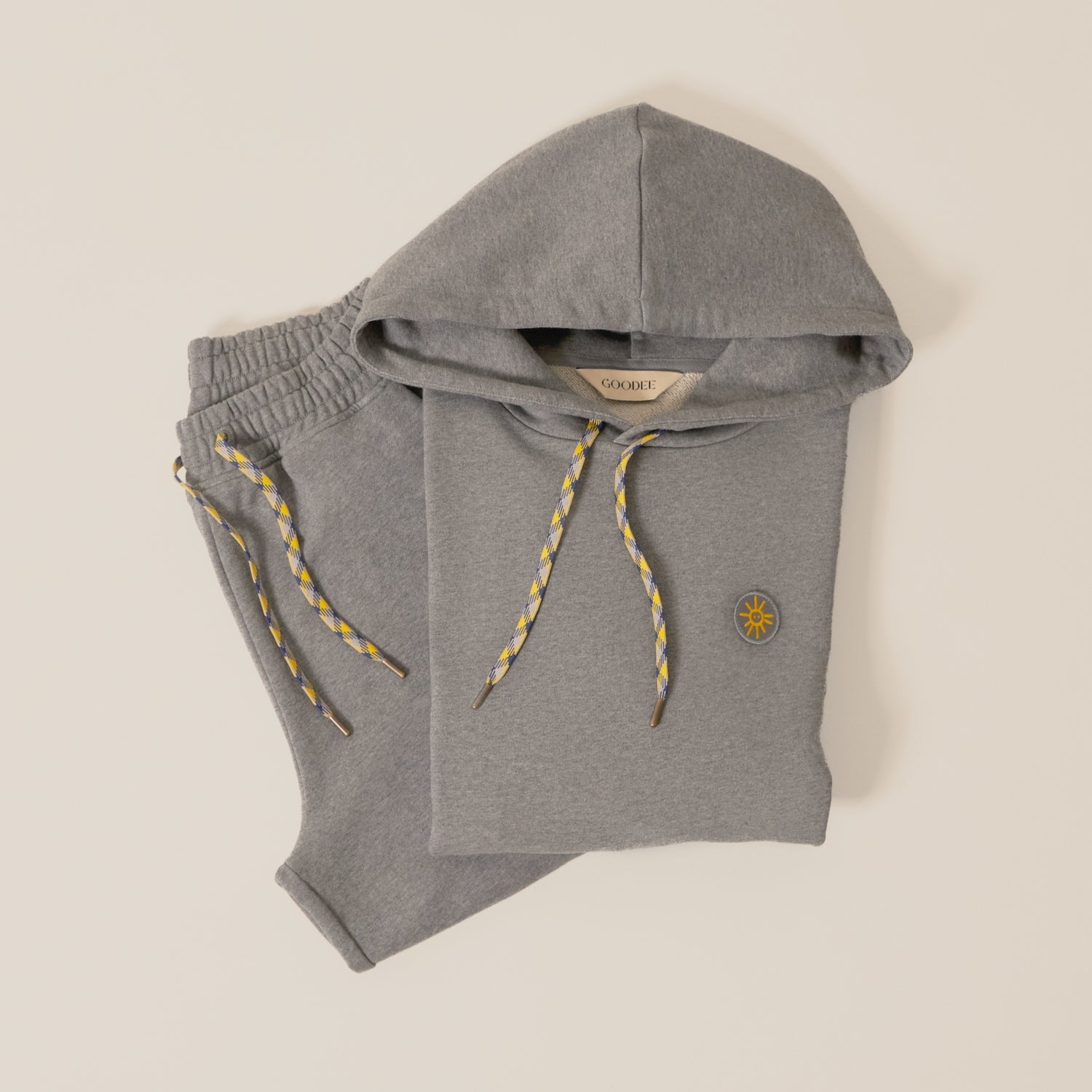 Goodee-Goodee-Goodee Hoodie 2 - Color - Grey Melange