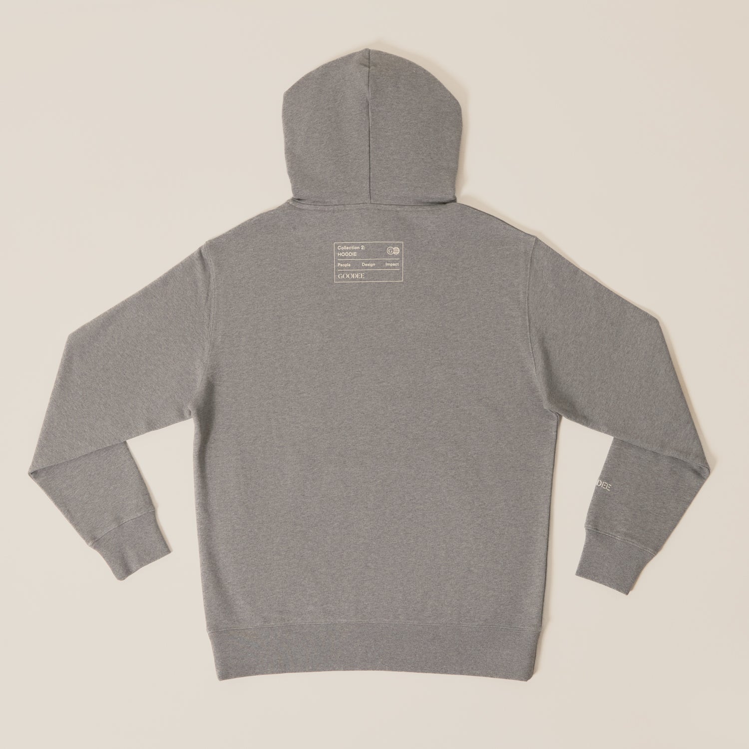 Goodee-Goodee-Goodee Hoodie 2 - Color - Grey Melange