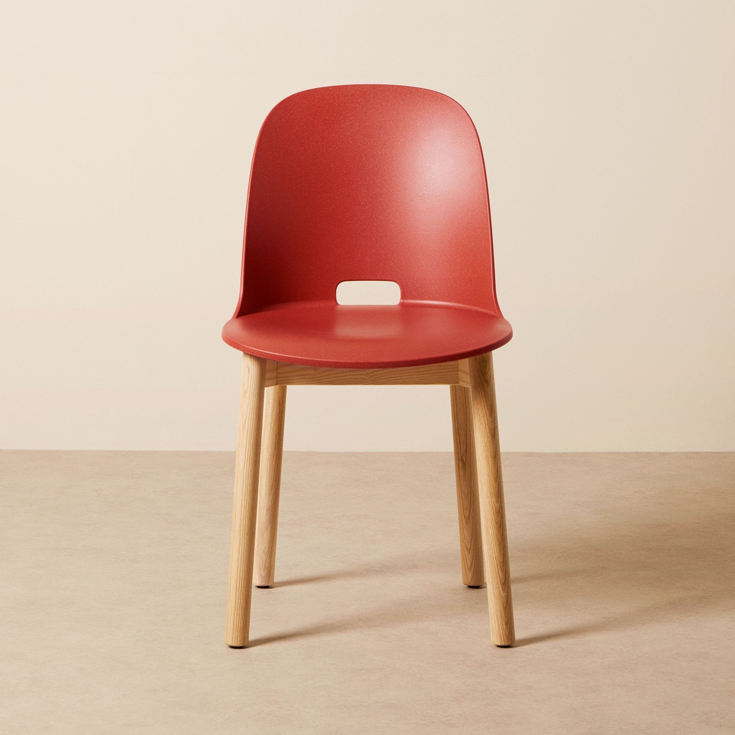 Goodee-Emeco-Alfi Chair High Back - Color - Red