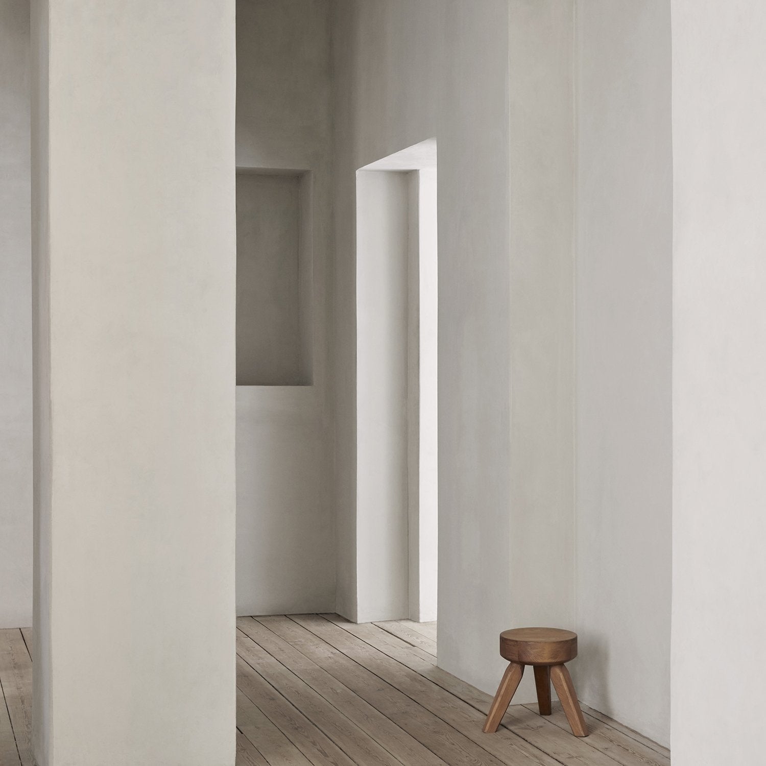 Goodee-Frama-AML Stool - Color - Pine