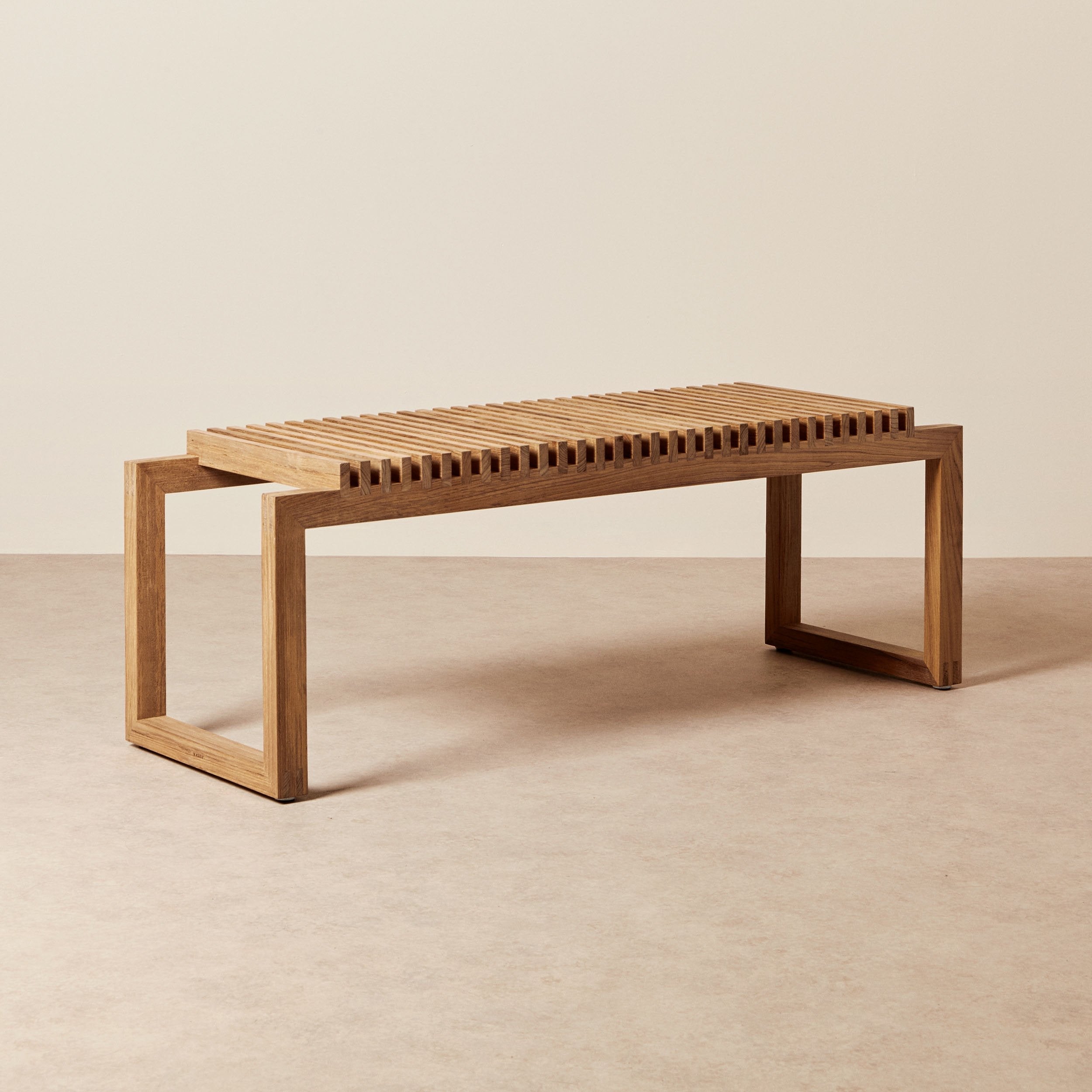 Goodee-Skagerak Cutter Bench - Color - Teak
