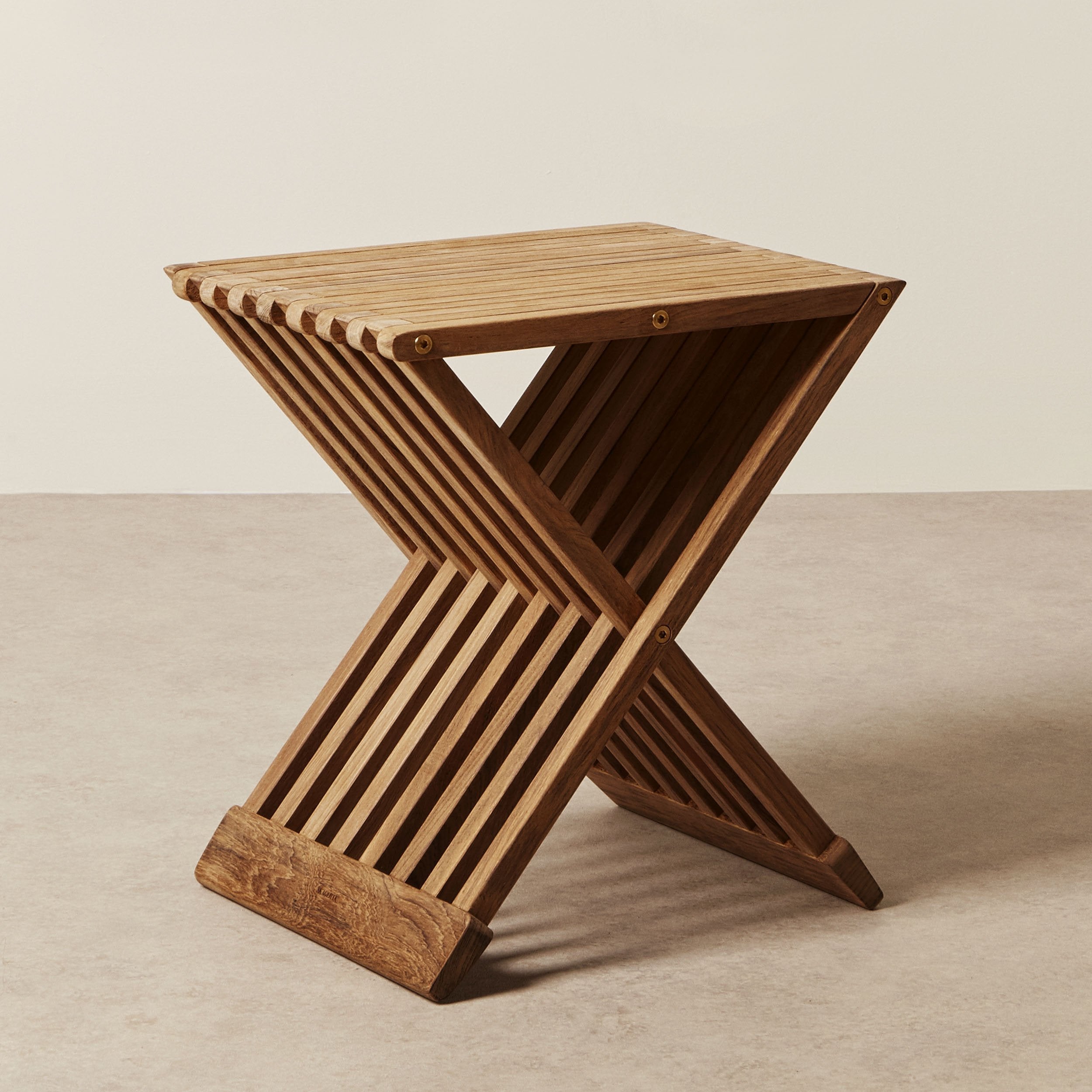 Goodee-Skagerak-Fionia Stool - Color - Teak