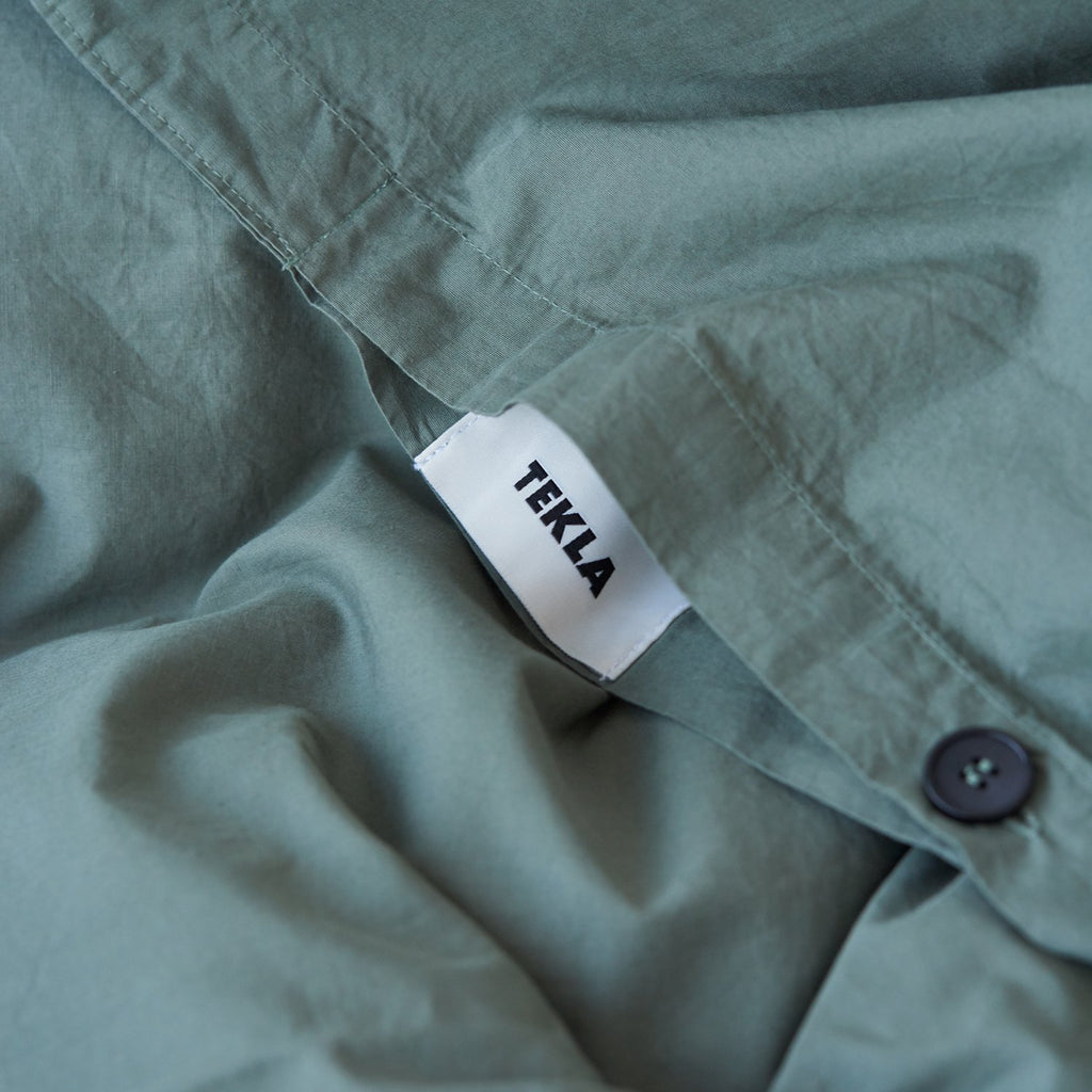 Goodee-Tekla-Fitted Sheet - Color - Olive Green
