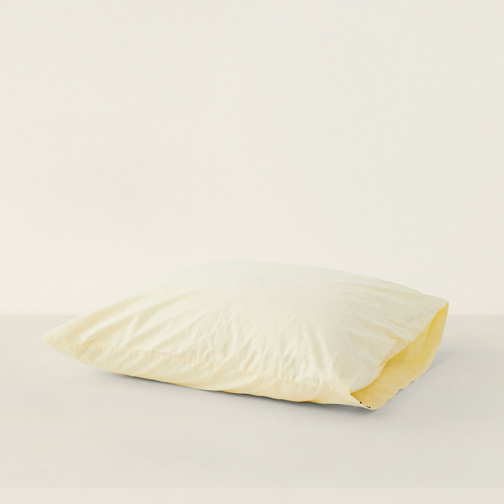 Goodee-Tekla-Pillow Sham - Color - Sunbleached Yellow