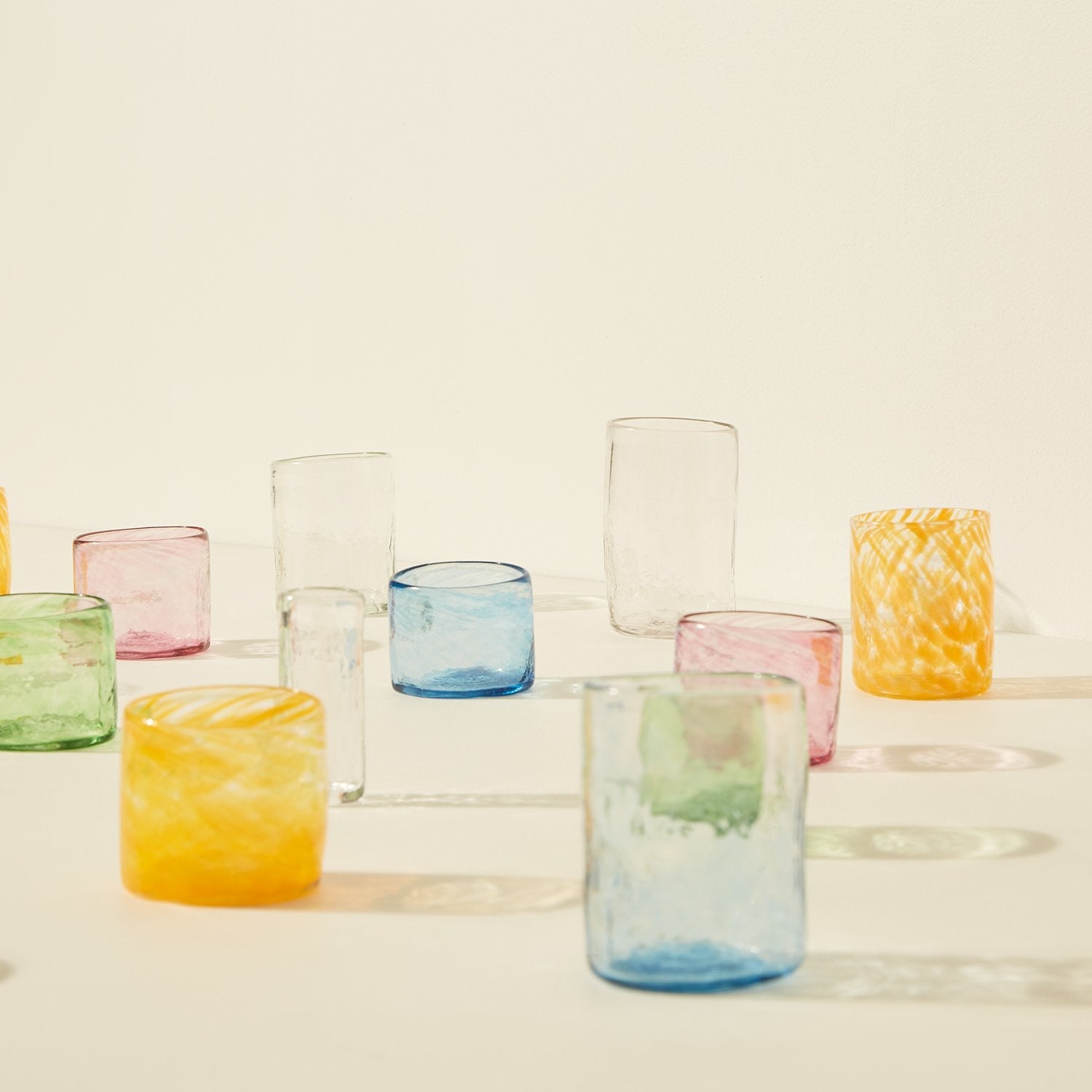 Goodee-Xaquixe-Small Tumbler, set of 2 - Color - Safron