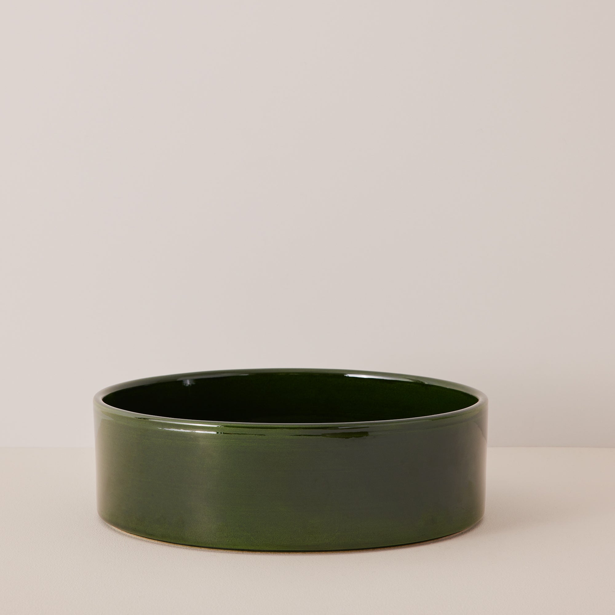 Goodee-Bergs Potter-Hoff Saucer 30 - Color - Emerald Glazed