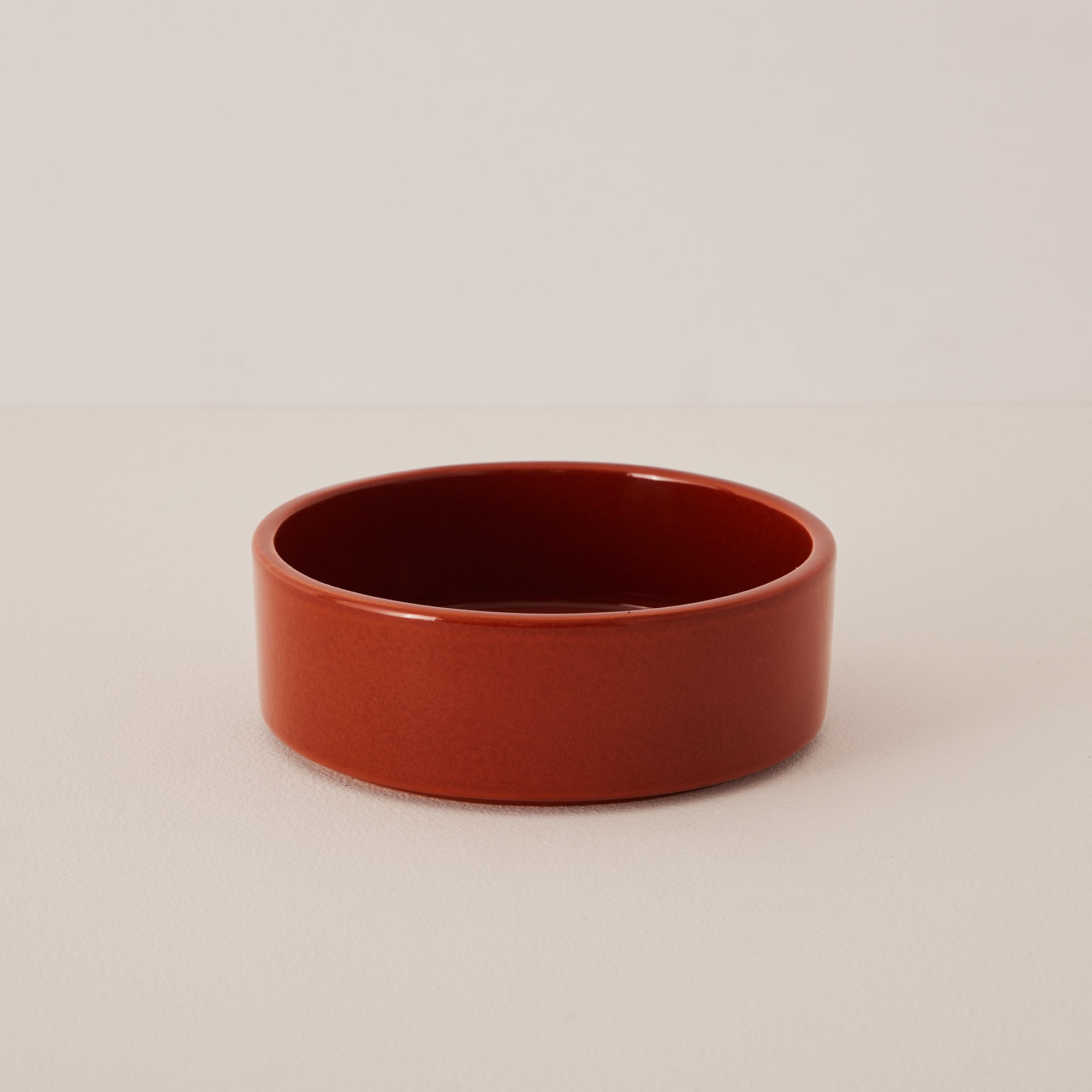 Goodee-Bergs Potter-Hoff Saucer 14 - Color - Rust Glazed