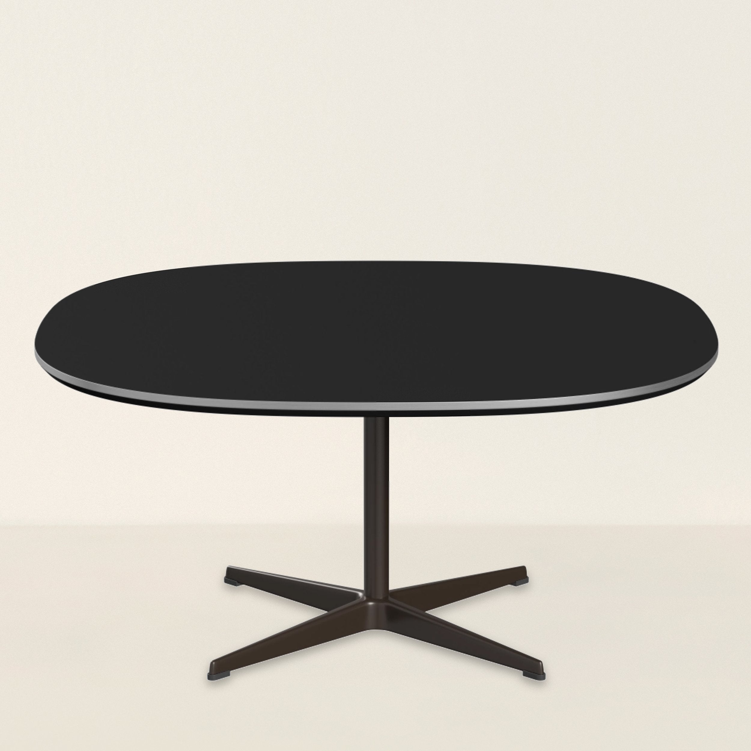 Table basse super-circulaire - Couleur - Noir