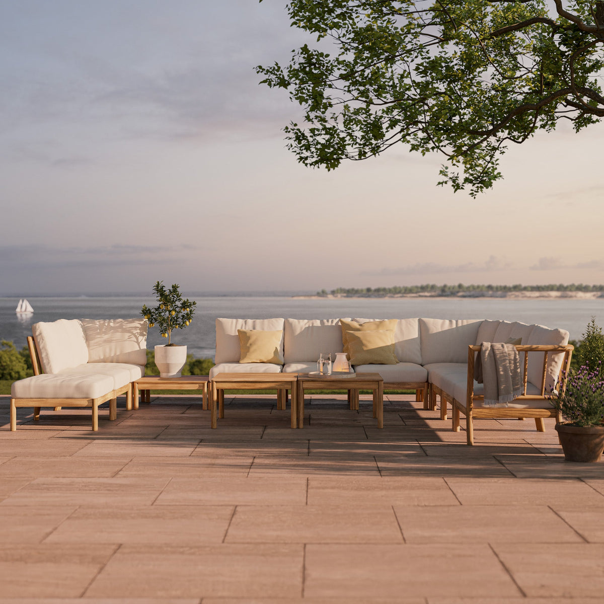 Goodee-Skagerak by Fritz Hansen-Tradition Lounge Table