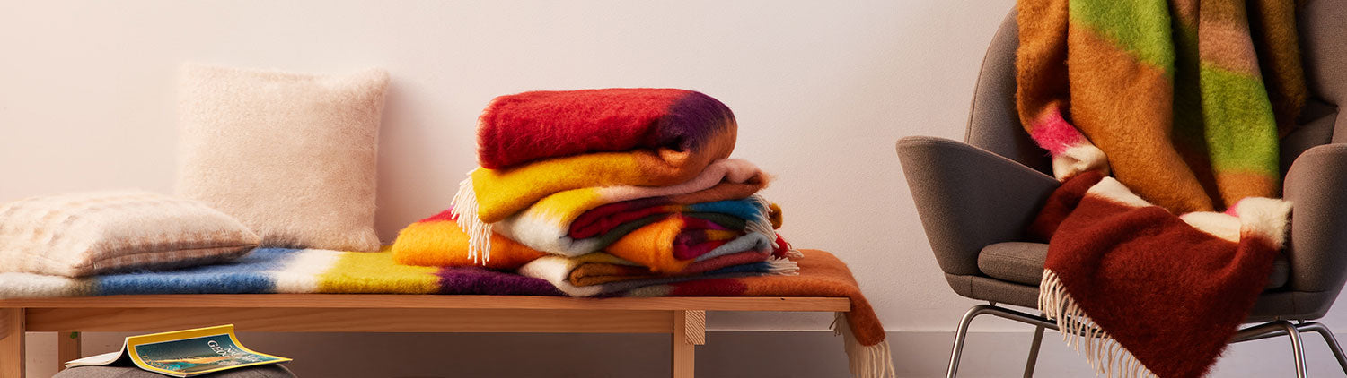 Blankets + Throws + Scarves
