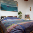 Goodee-Wallace Sewell-Lambswool Basket Throw - Color - Seacole